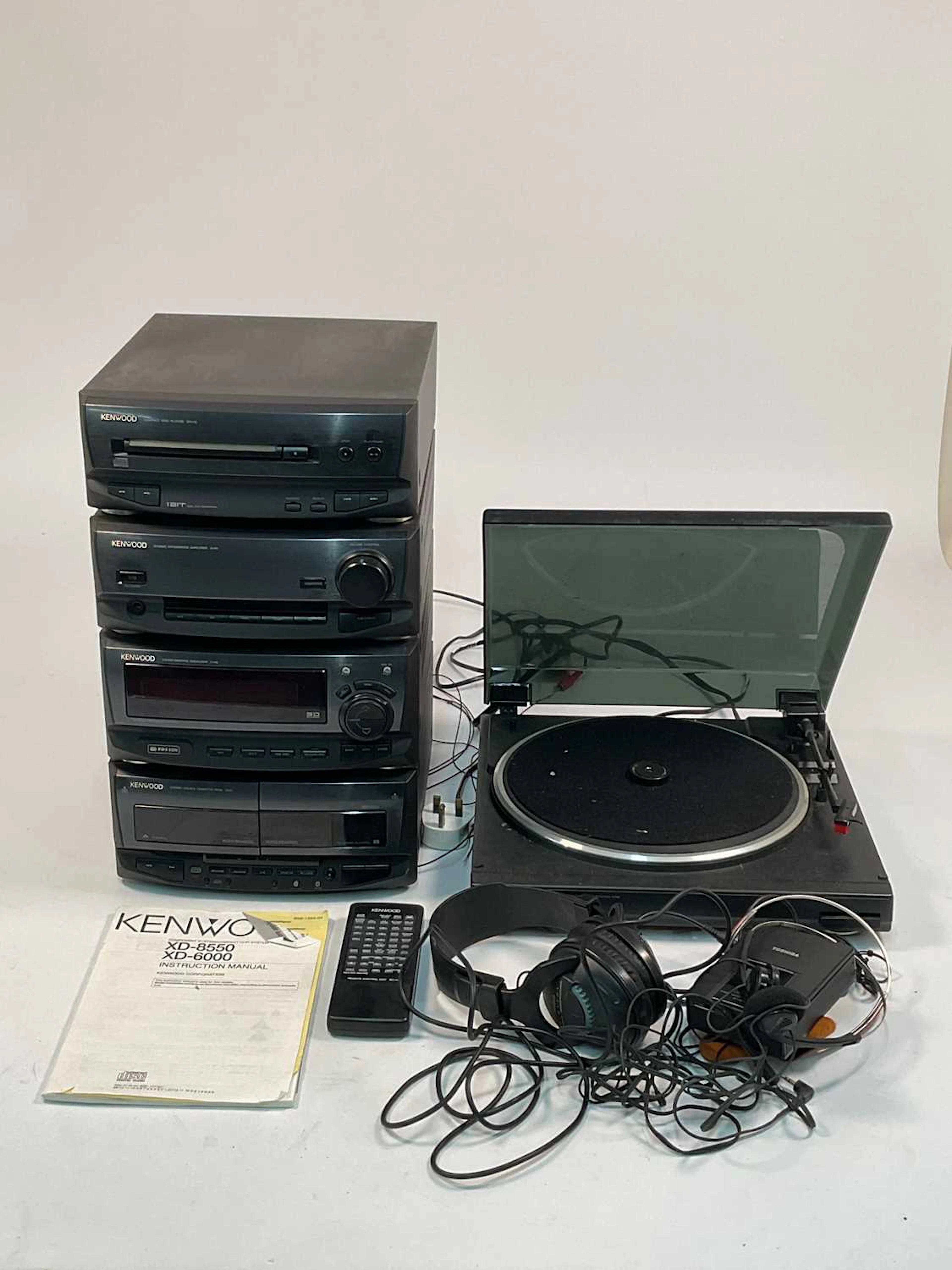 KENWOOD; an XD-8550 compact HI-FI system