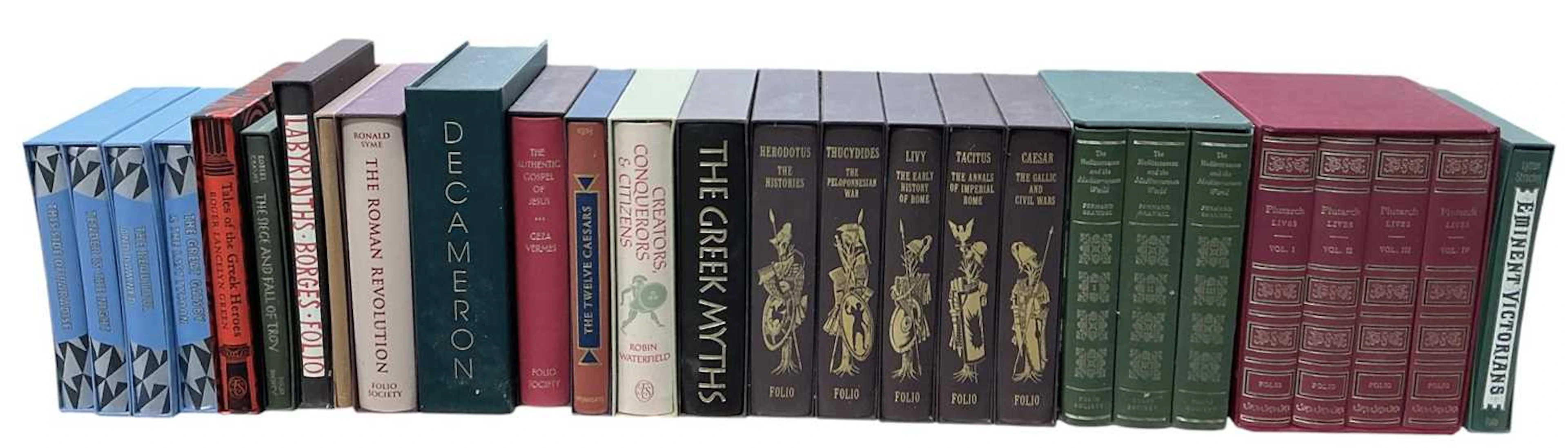 FOLIO SOCIETY; twenty-two books