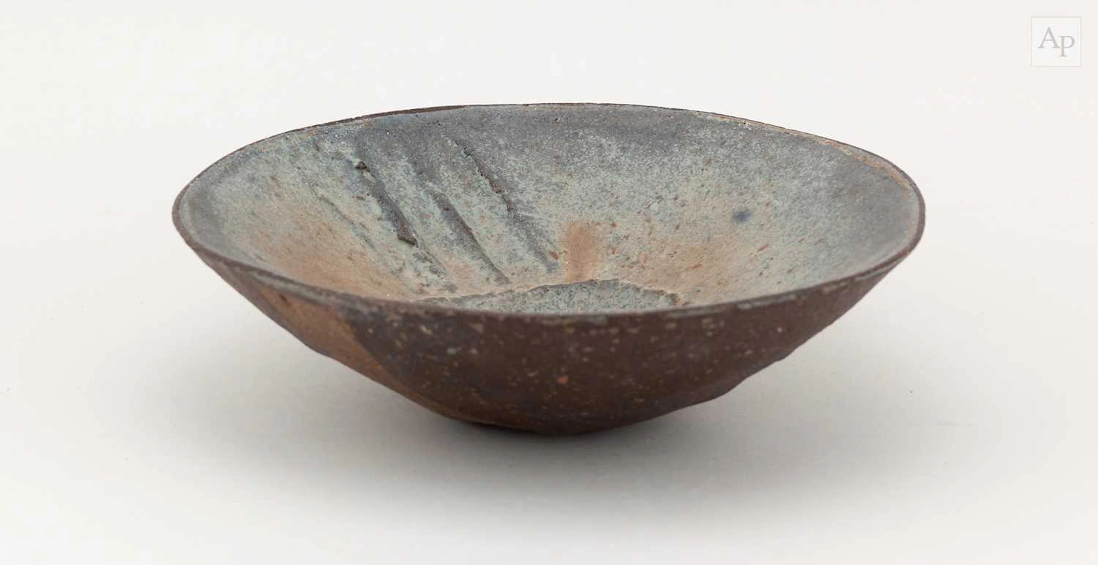 RUTH DUCKWORTH (1919-2009); a stoneware bowl covered in...