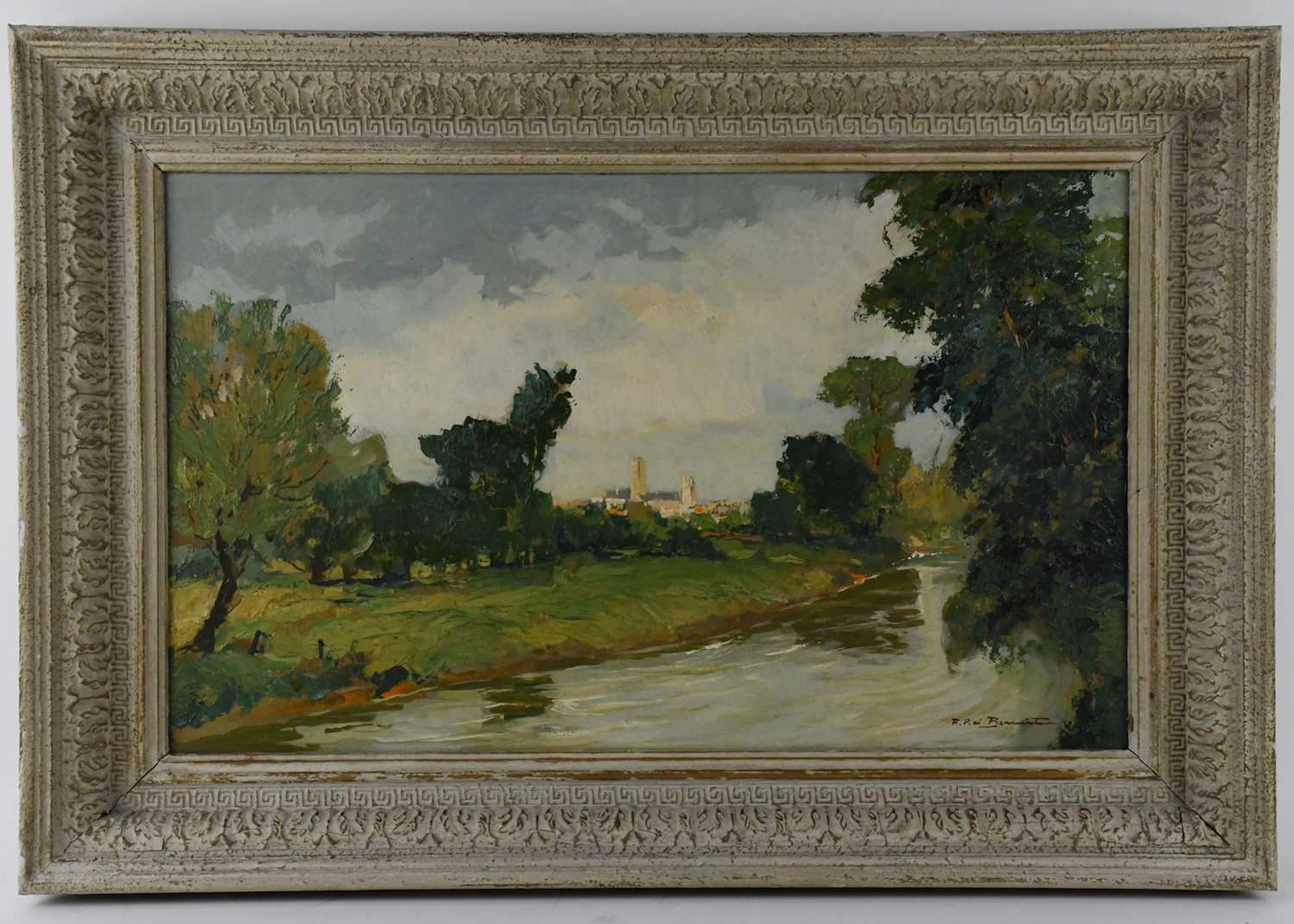 FRANCESCO PABLO DE BESPERATO (1900-1963); oil on board