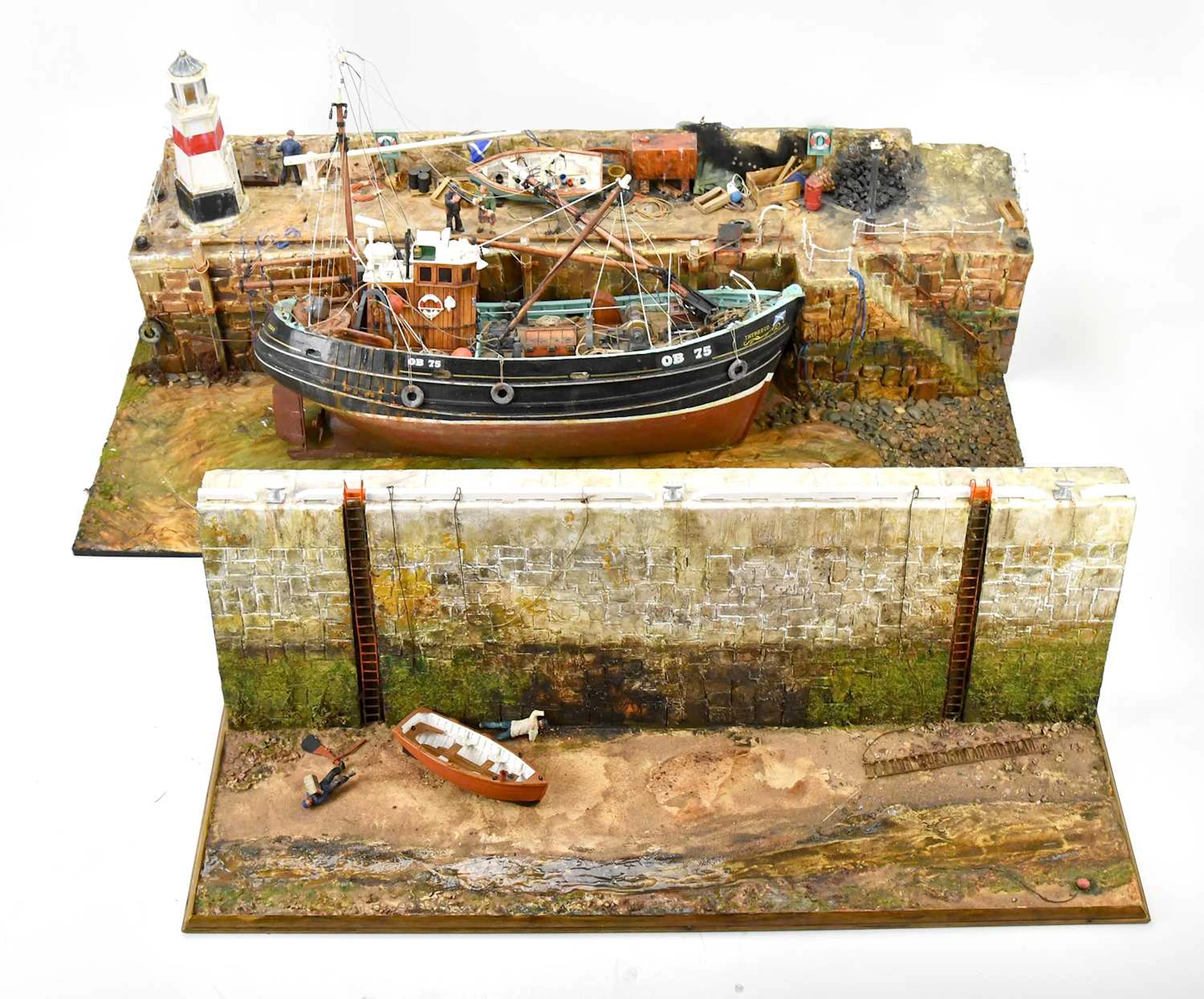 EDGAR HODGES (1928-2025); two fine scale scratch built...