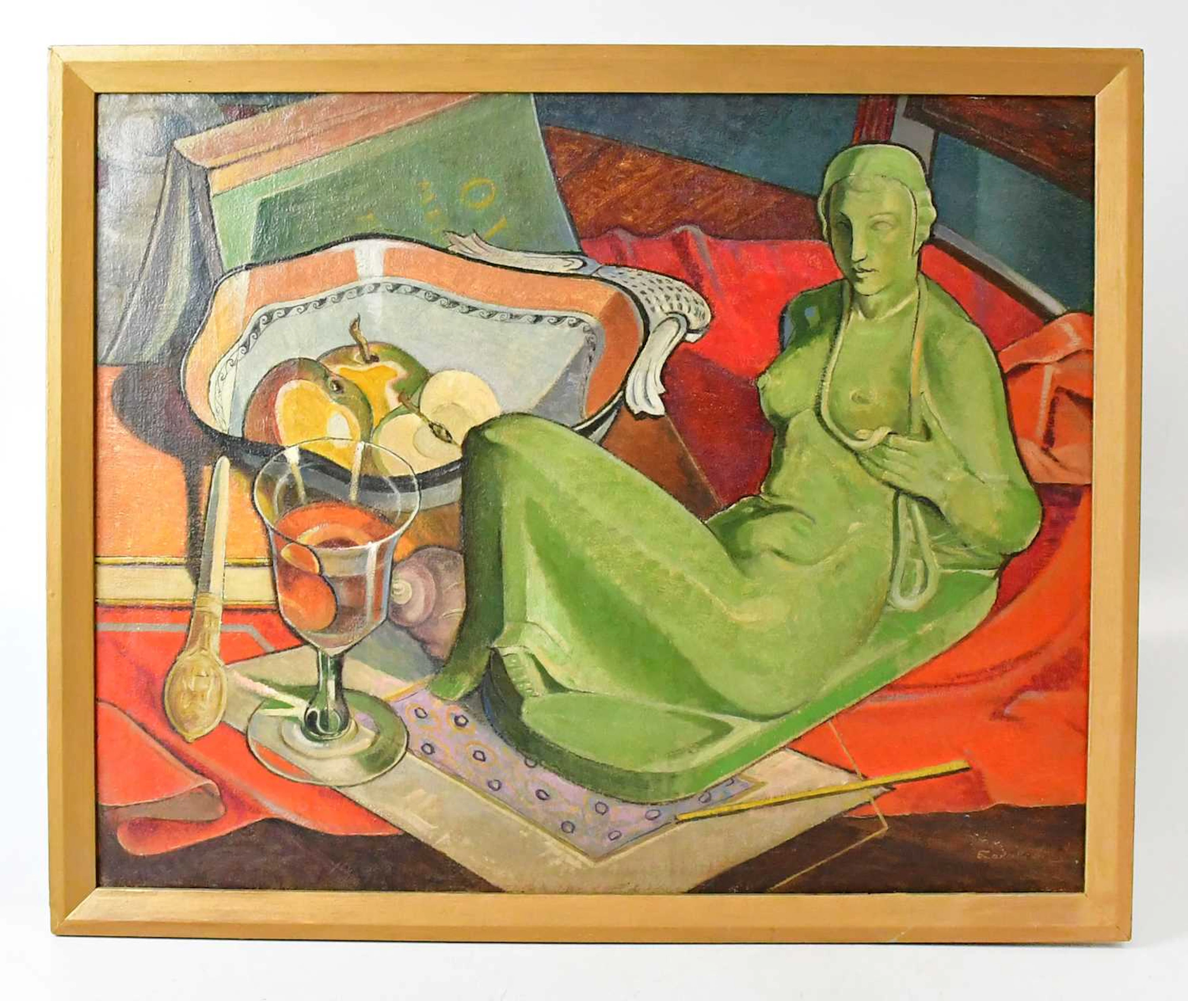 EDWARD CARTER PRESTON (1886-1965); oil on board