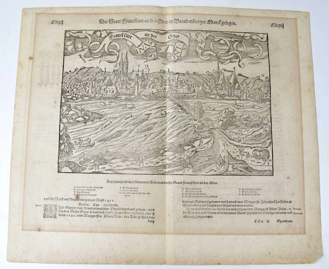 A 16th century Sebastian Münster map