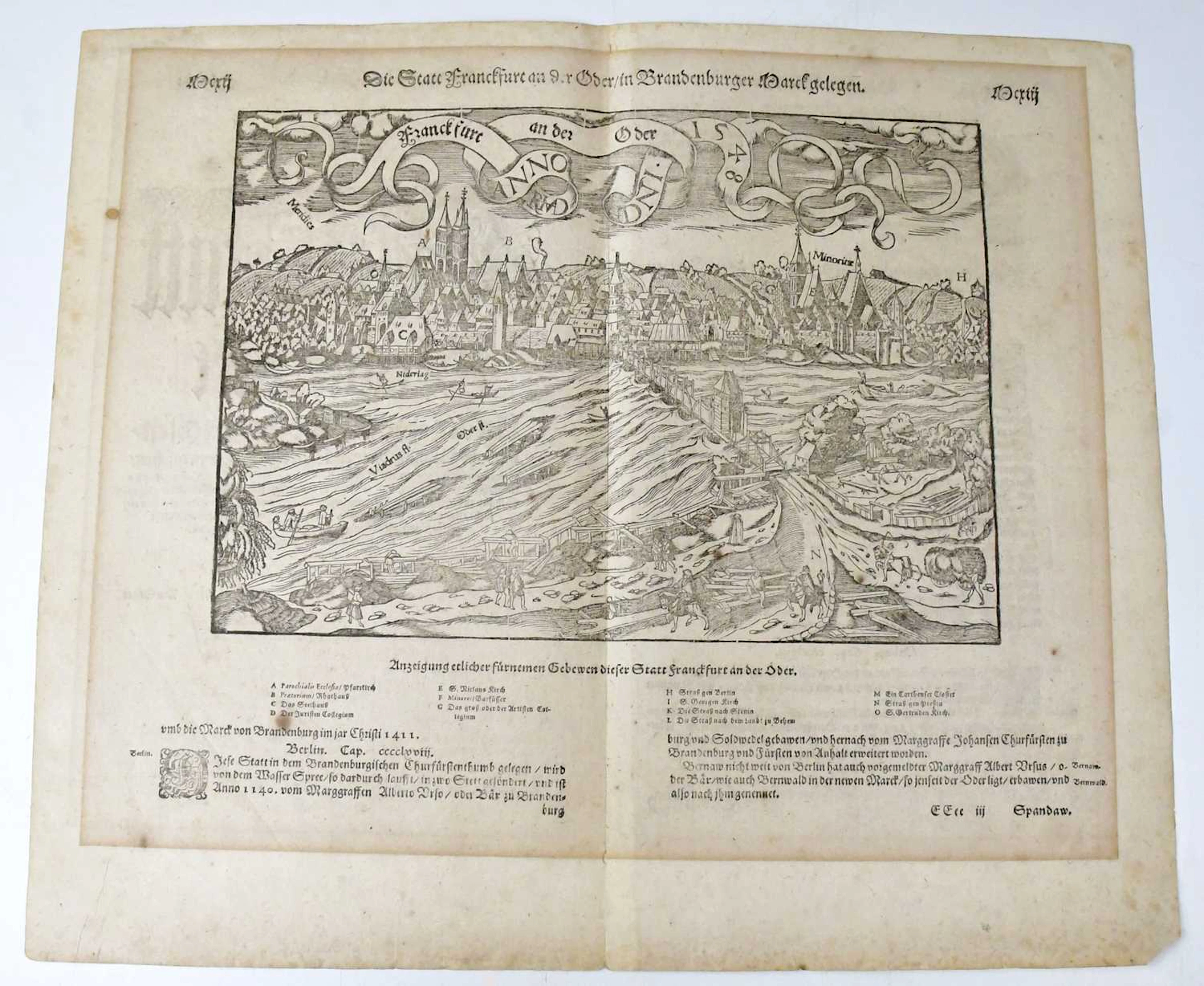 A 16th century Sebastian Münster map