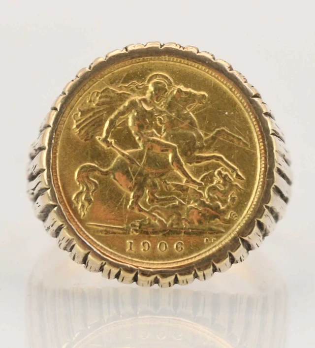 An Edward VII full sovereign