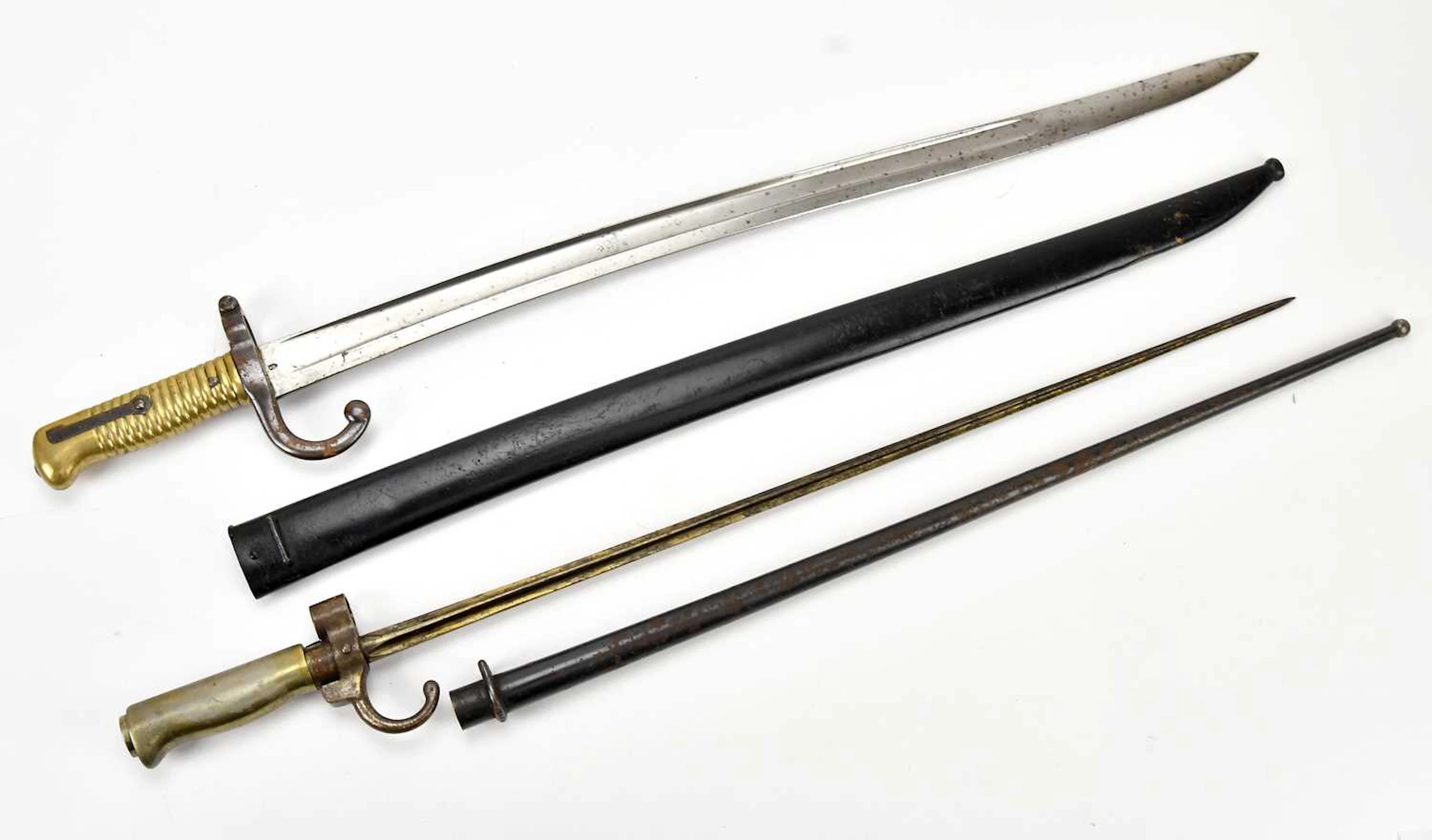 An 1866 Chassepot bayonet