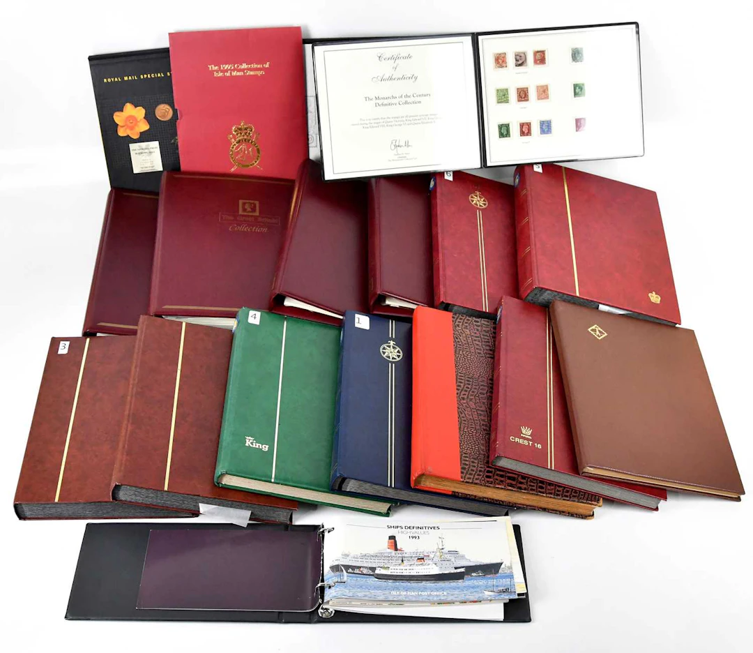 WORLD; in nine stock books
