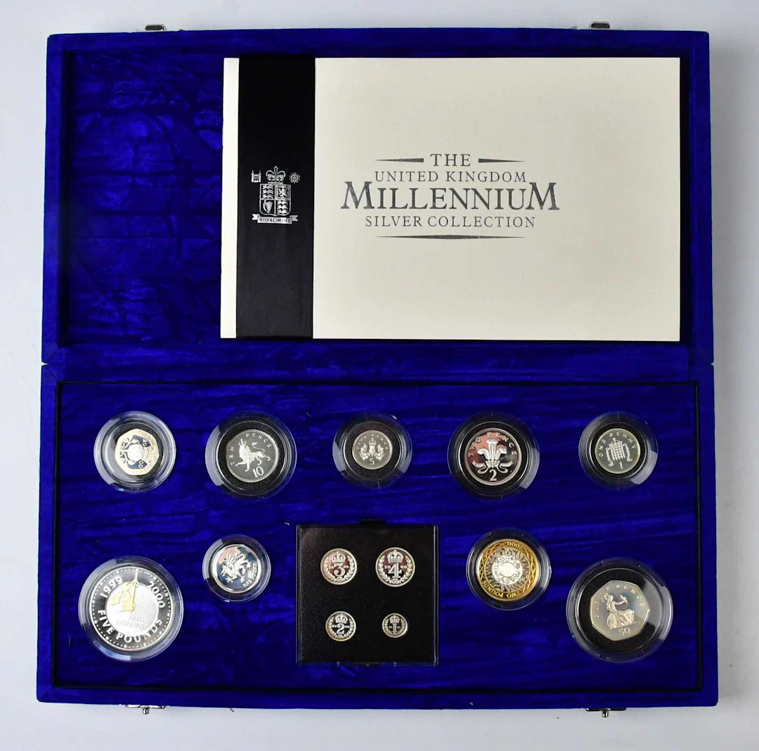 THE ROYAL MINT; 'The United Kingdom Millennium Silver Collection'