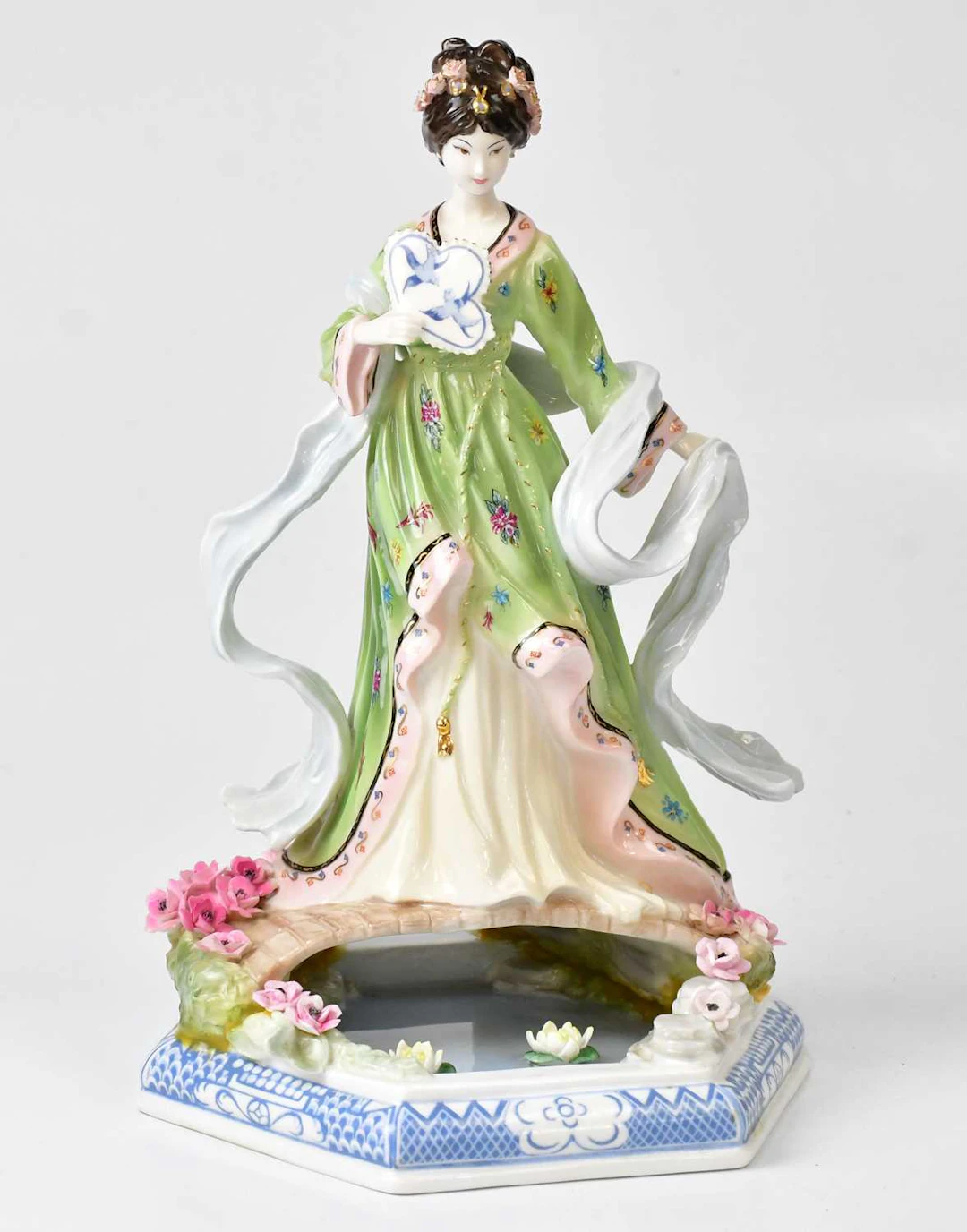 ROYAL WORCESTER FOR COMPTON & WOODHOUSE; 'The Willow...
