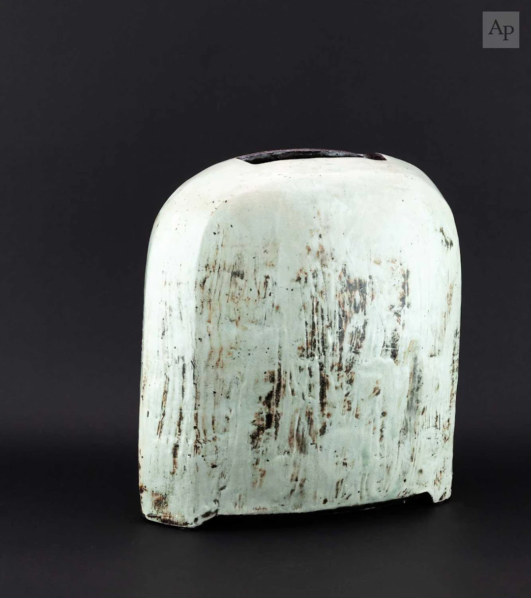 LEE KANG-HYO (born 1961); a large flat punch'ong...