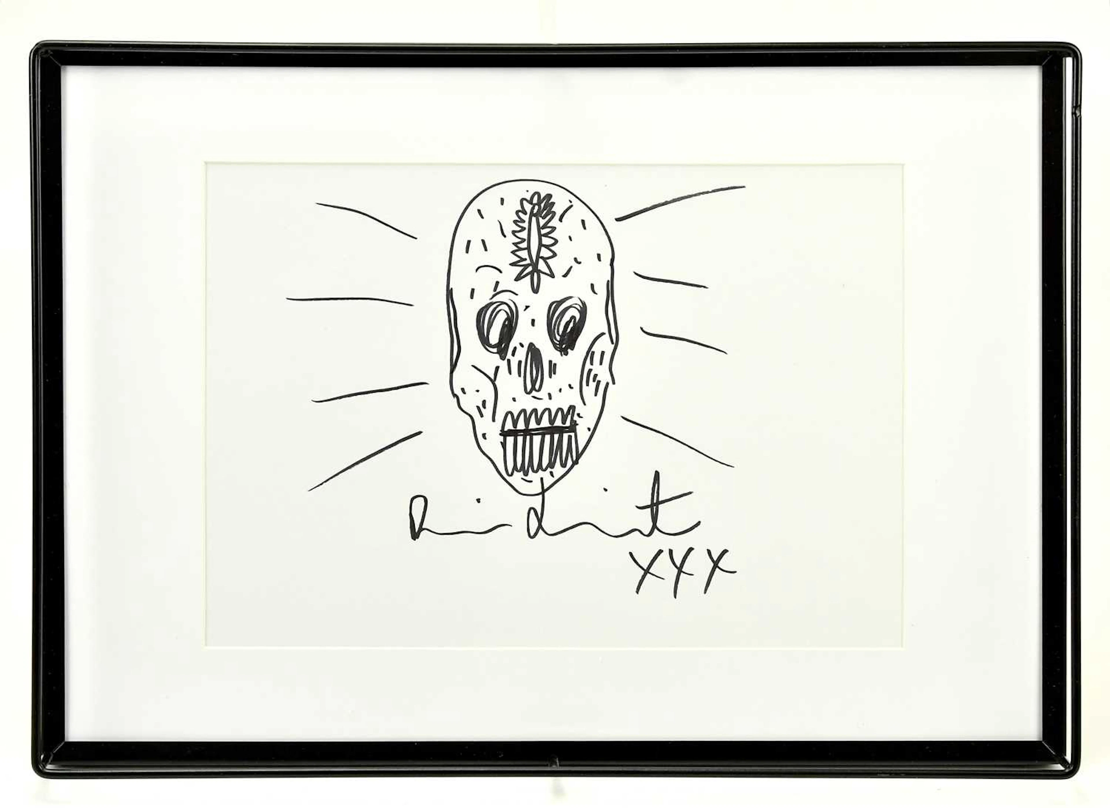 DAMIEN HIRST (born 1965); ink drawing