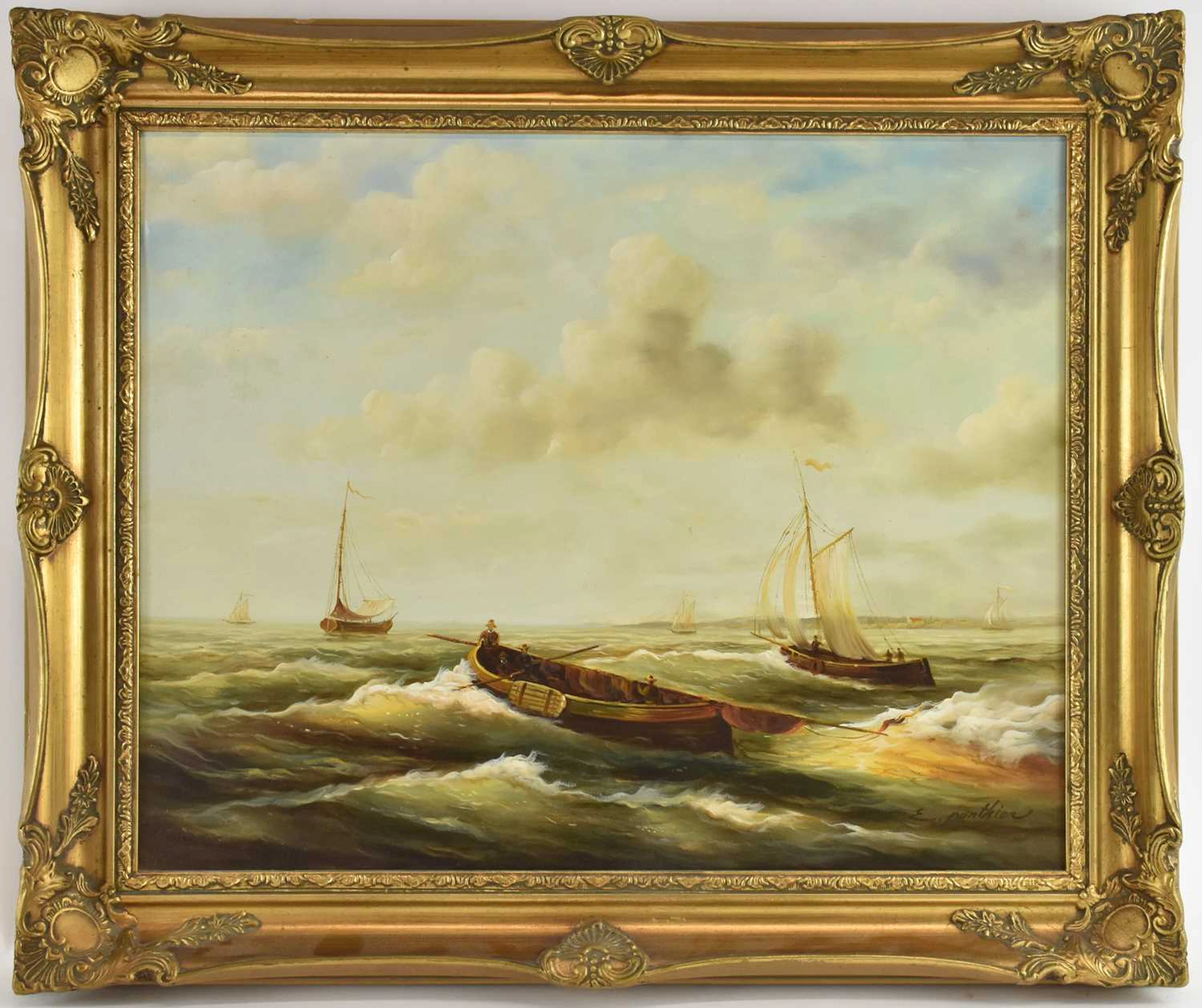 HENRI ERNEST PONTHIER DE CHAMAILLARD (1862-1931); oil on canvas