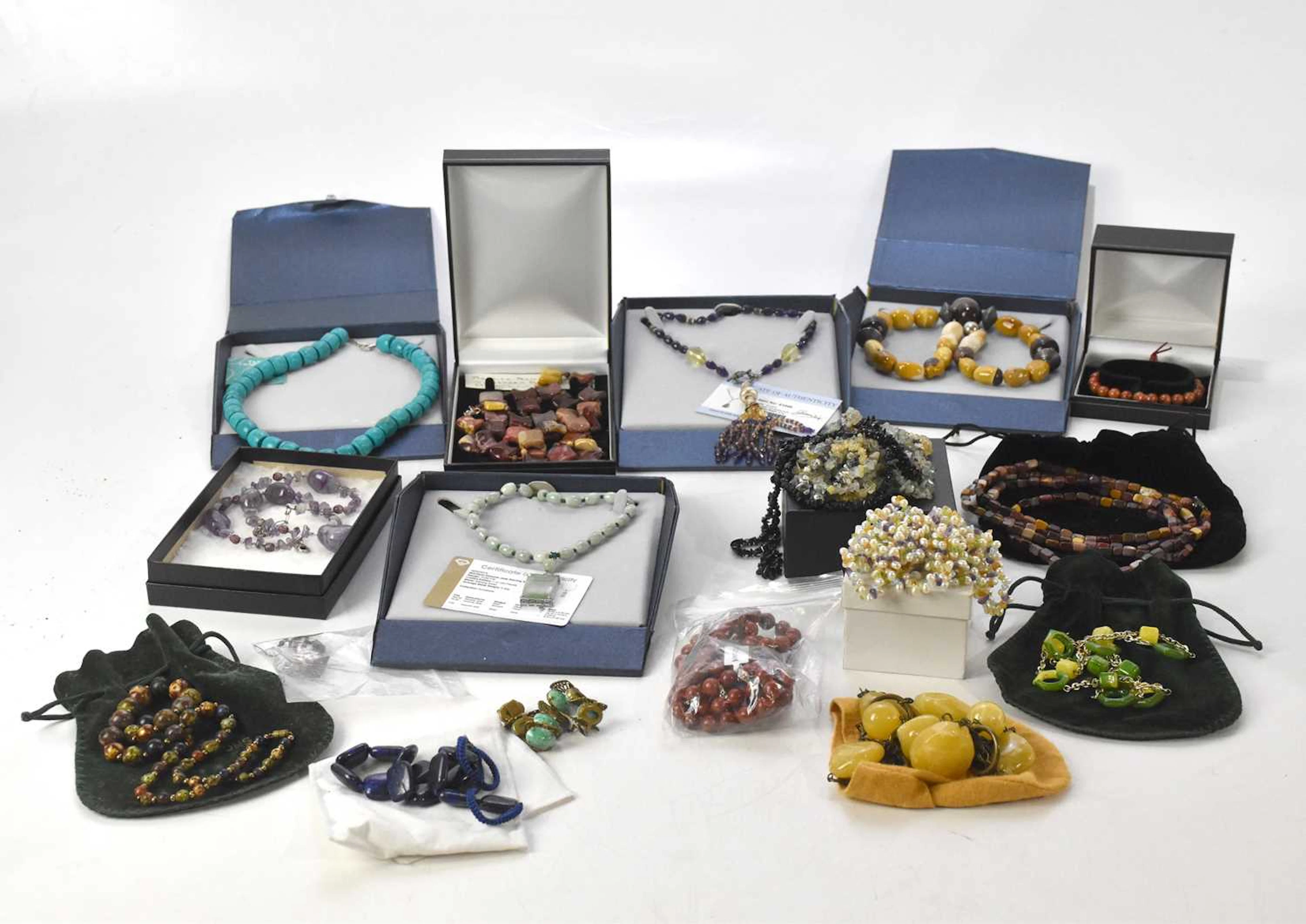 A collection of costume jewellery