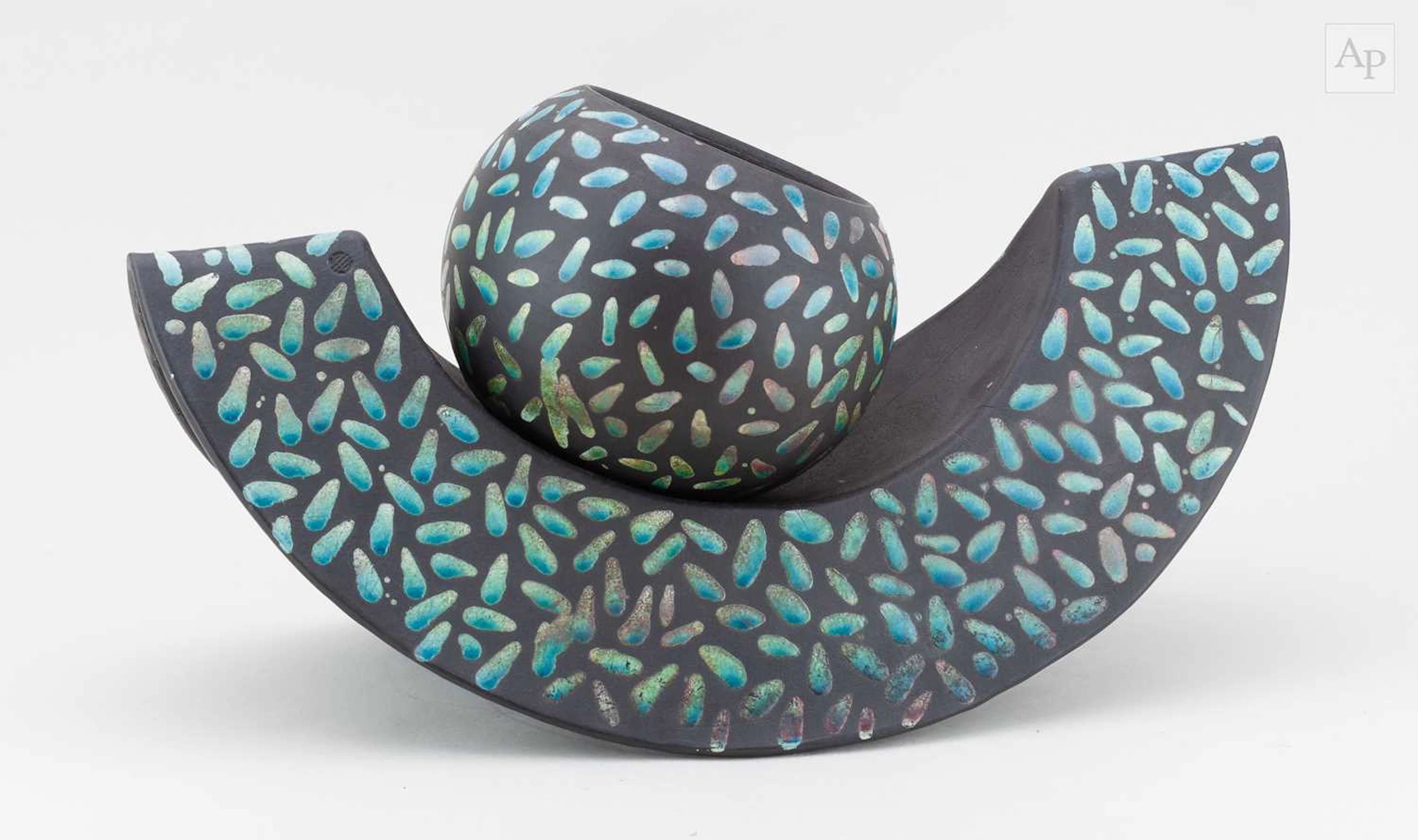 ERIC MOSS (born 1959); 'Large Crescent Rocker'