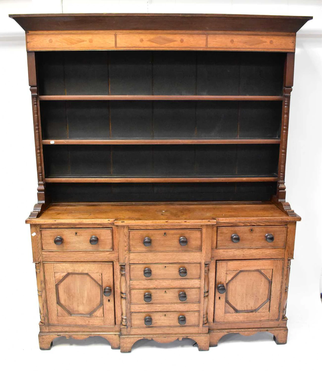 A George III oak dresser