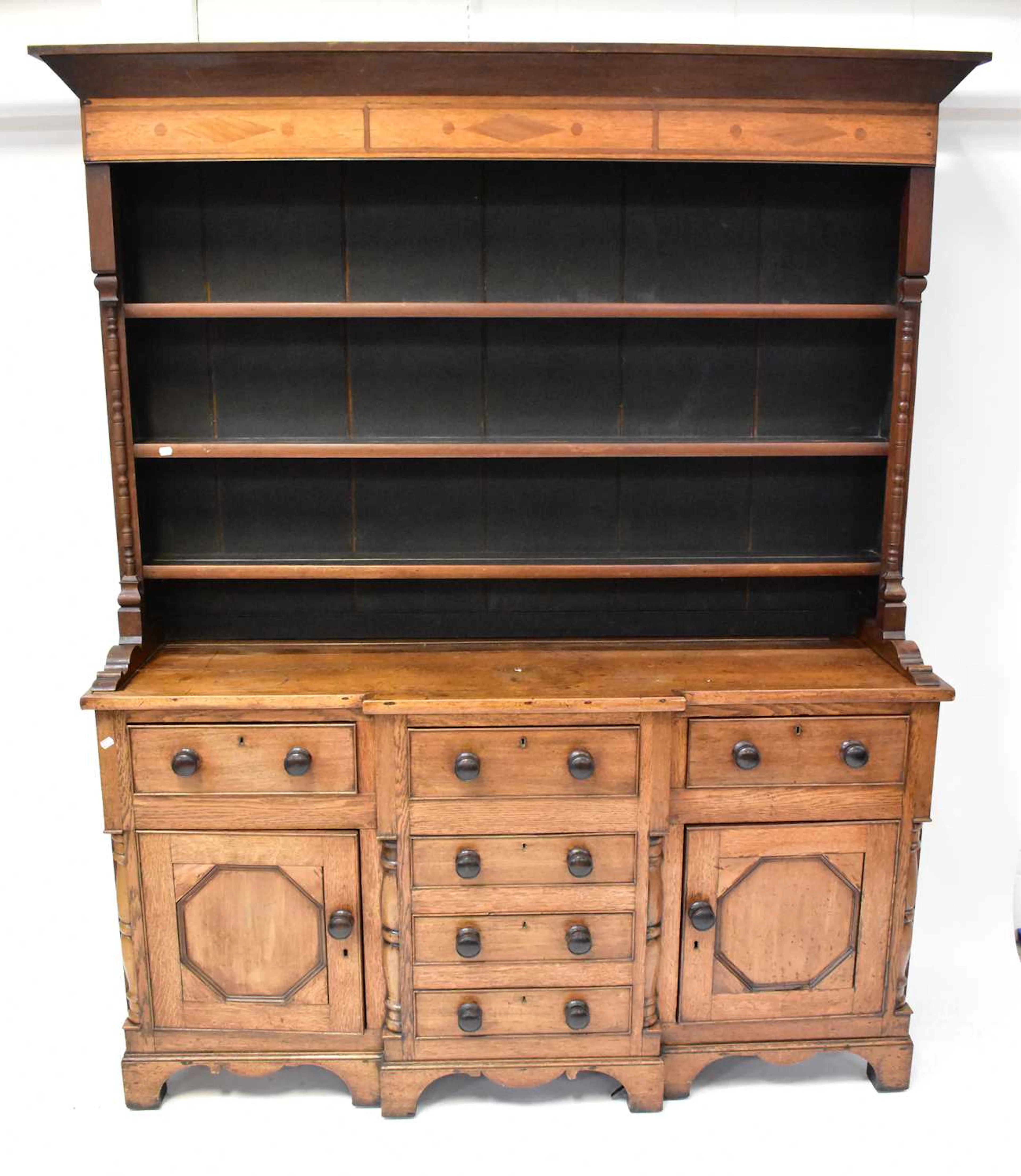 A George III oak dresser