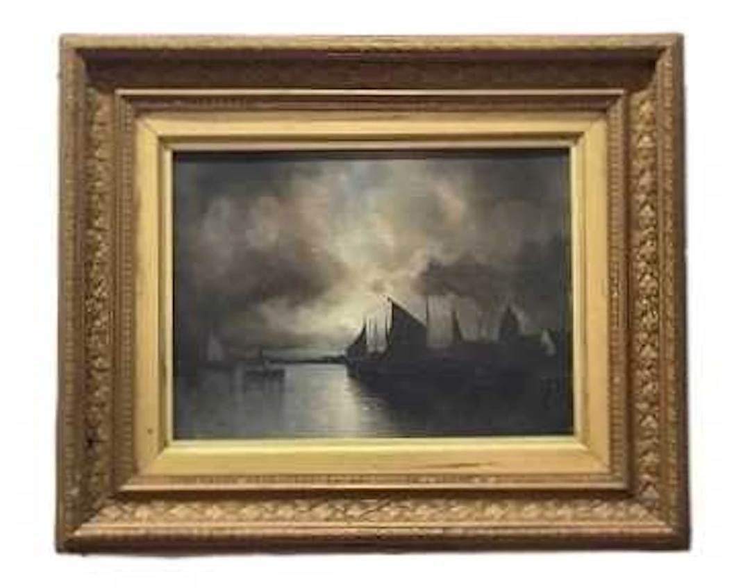 UNATTRIBUTED; 19th century oil on canvas