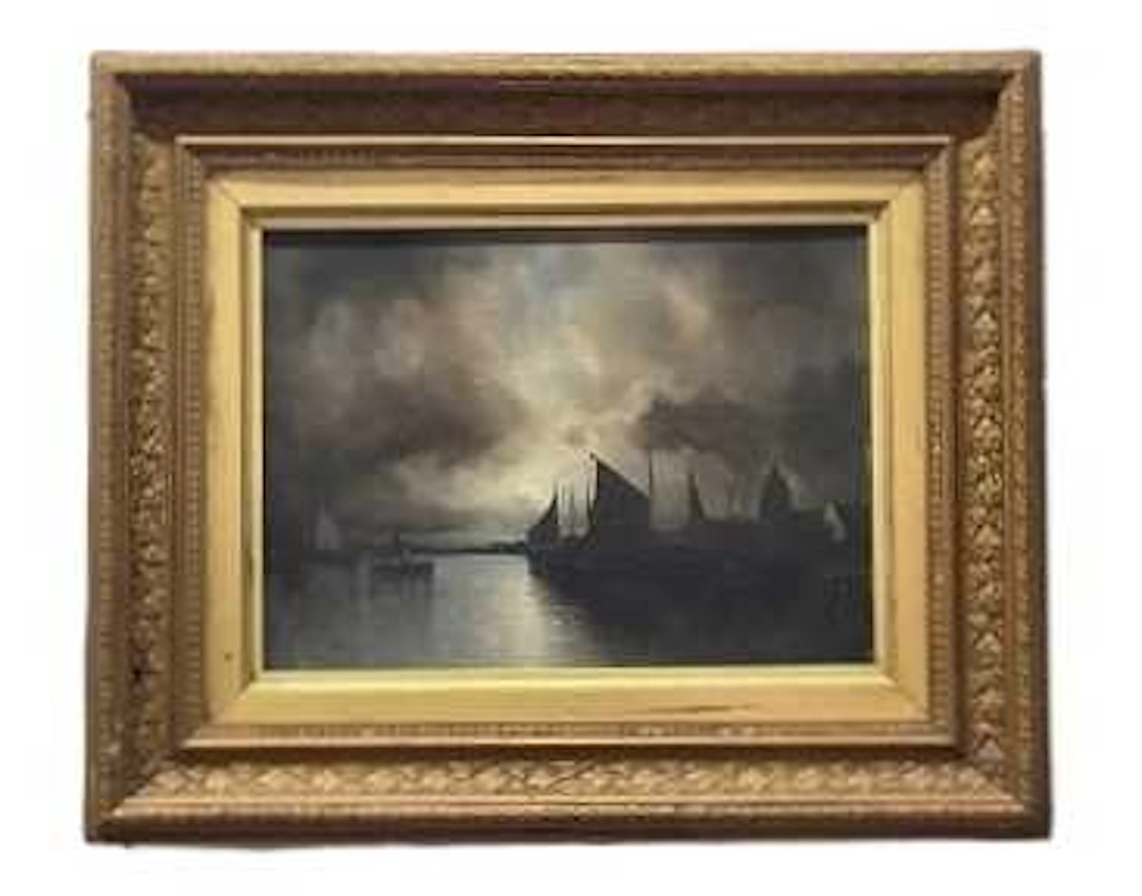 UNATTRIBUTED; 19th century oil on canvas