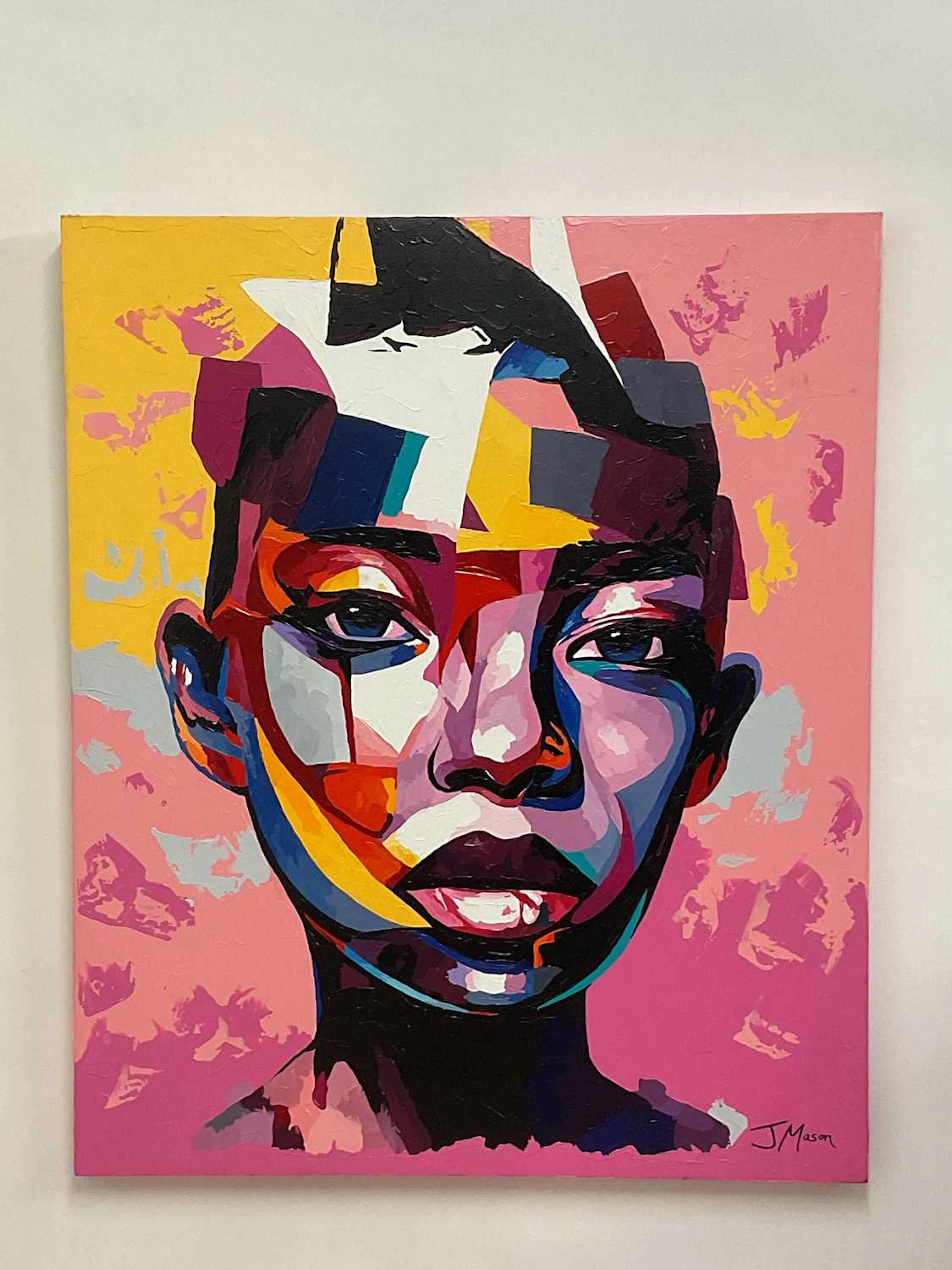 JACK MASON acrylic on canvas