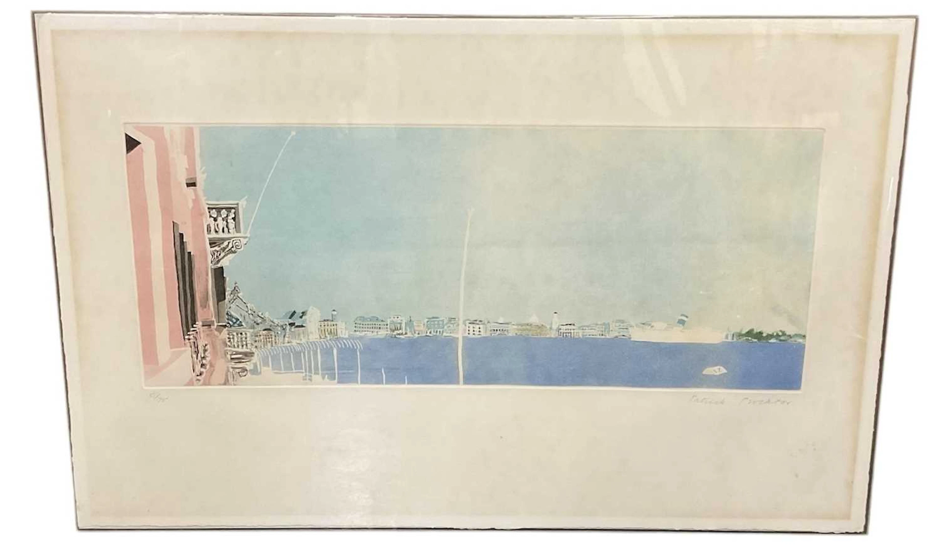 PATRICK PROCKTOR (1936-2003); a signed limited edition print