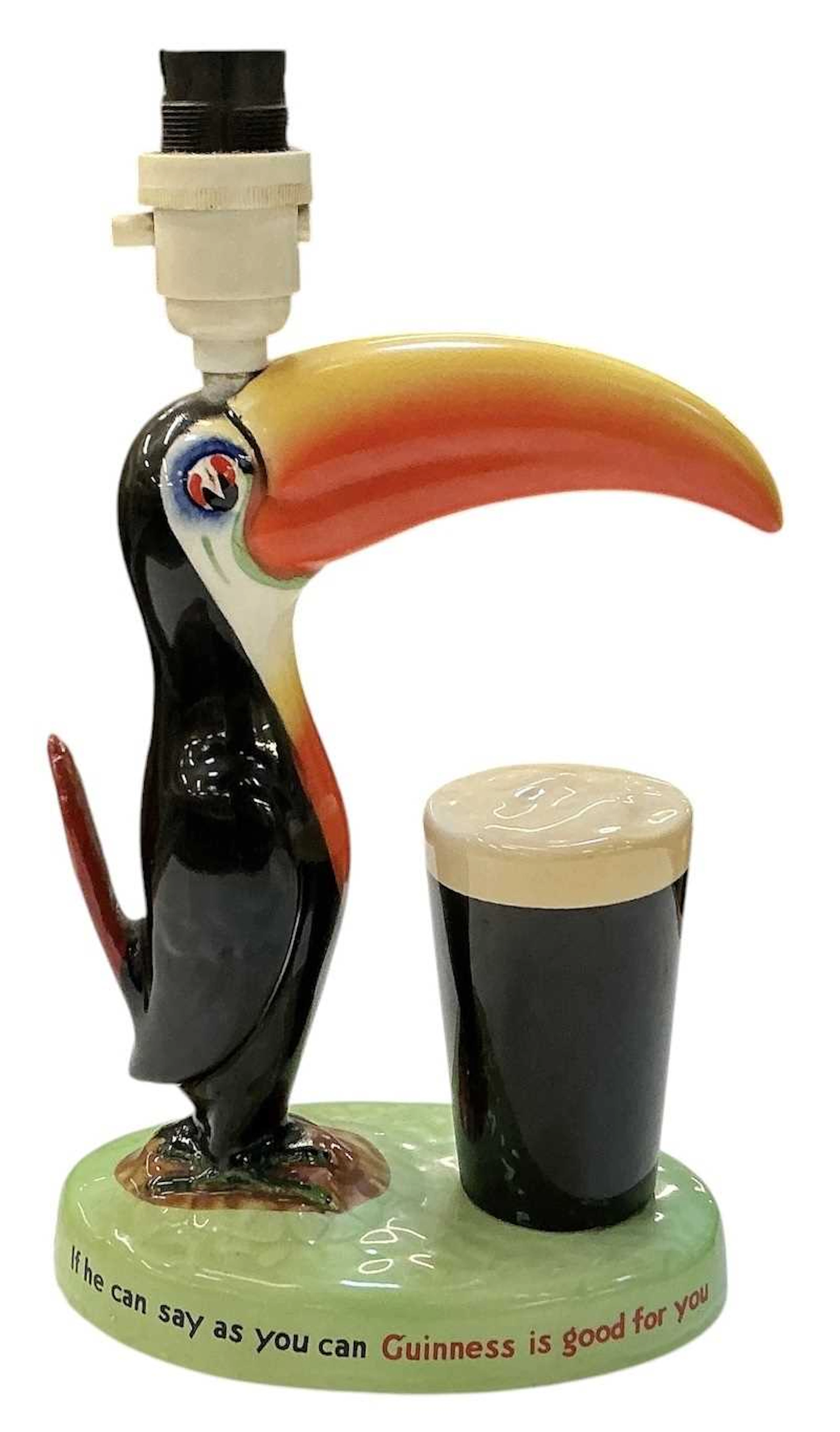 ADVERTISING INTEREST; an original Carlton ware Guinness...