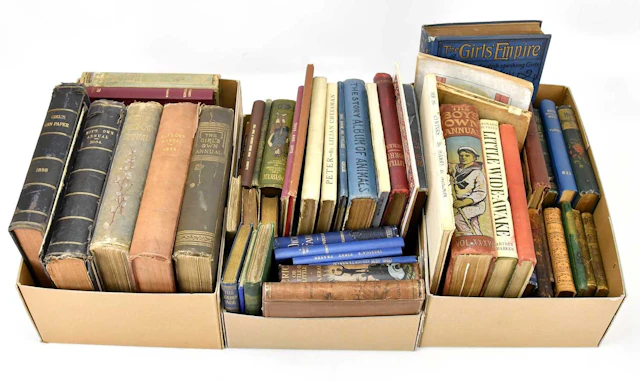 A collection of 19th century and later children’s books