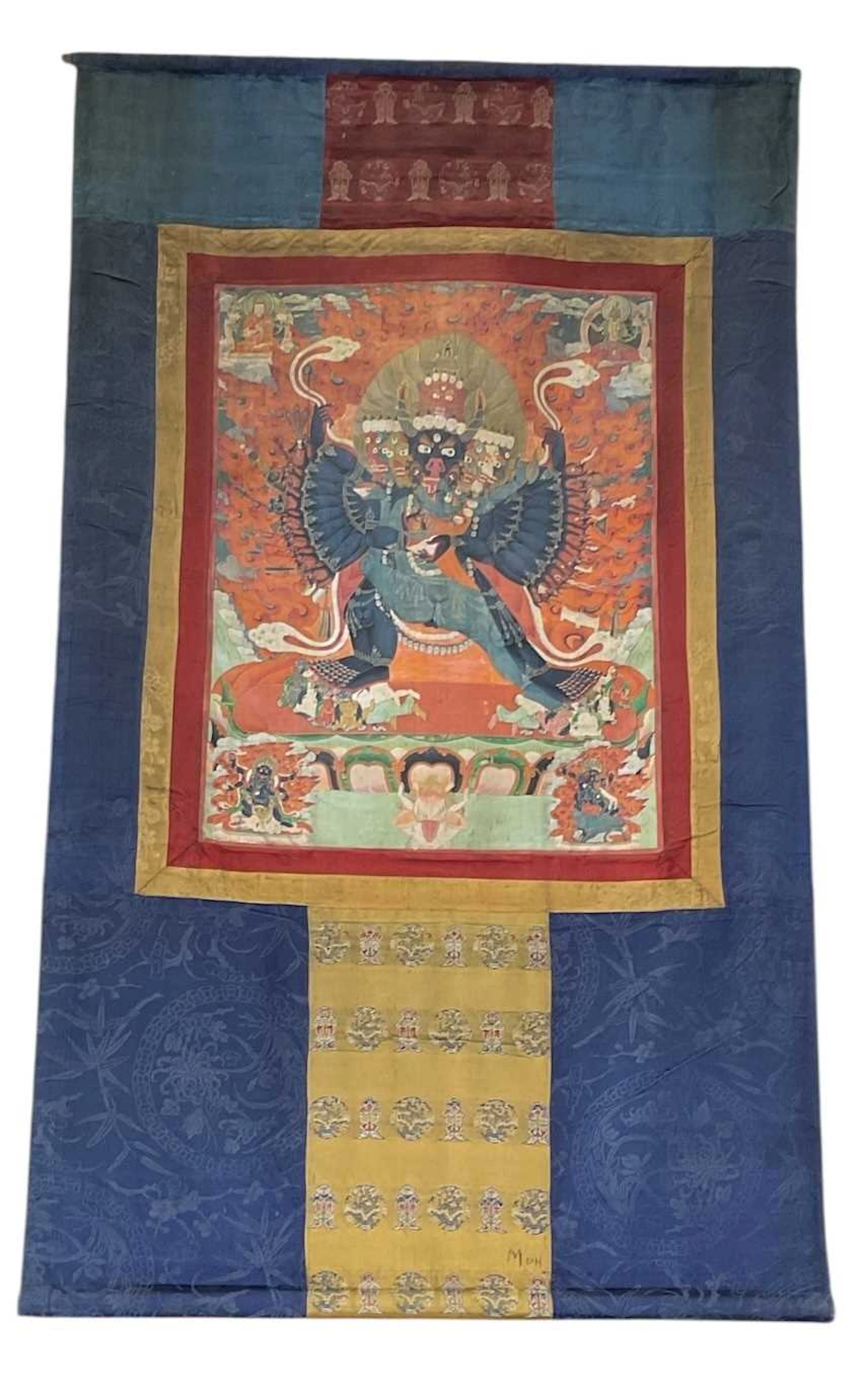 An 18th/19th century Tibetan thangka