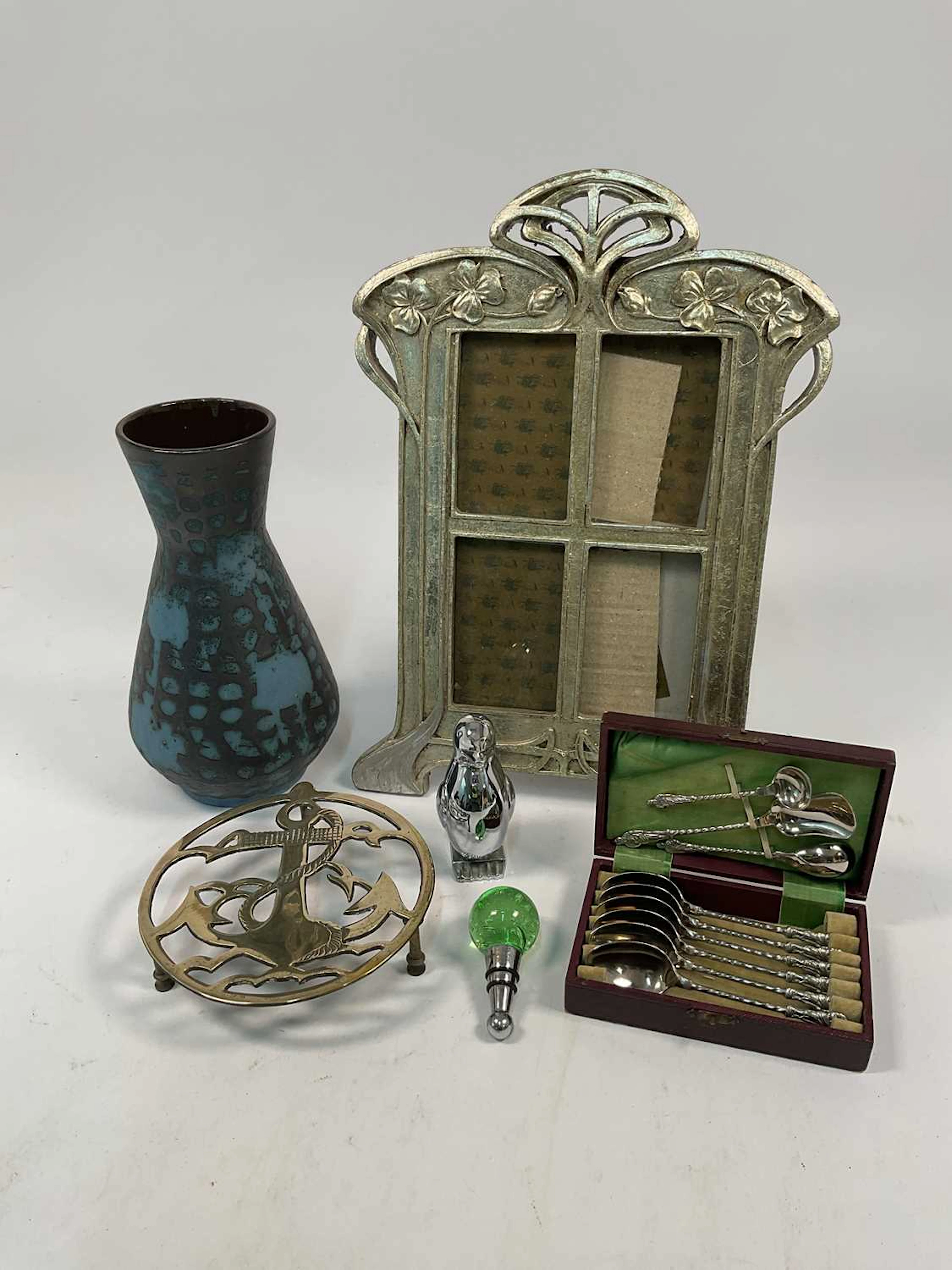 A group of collectors' items