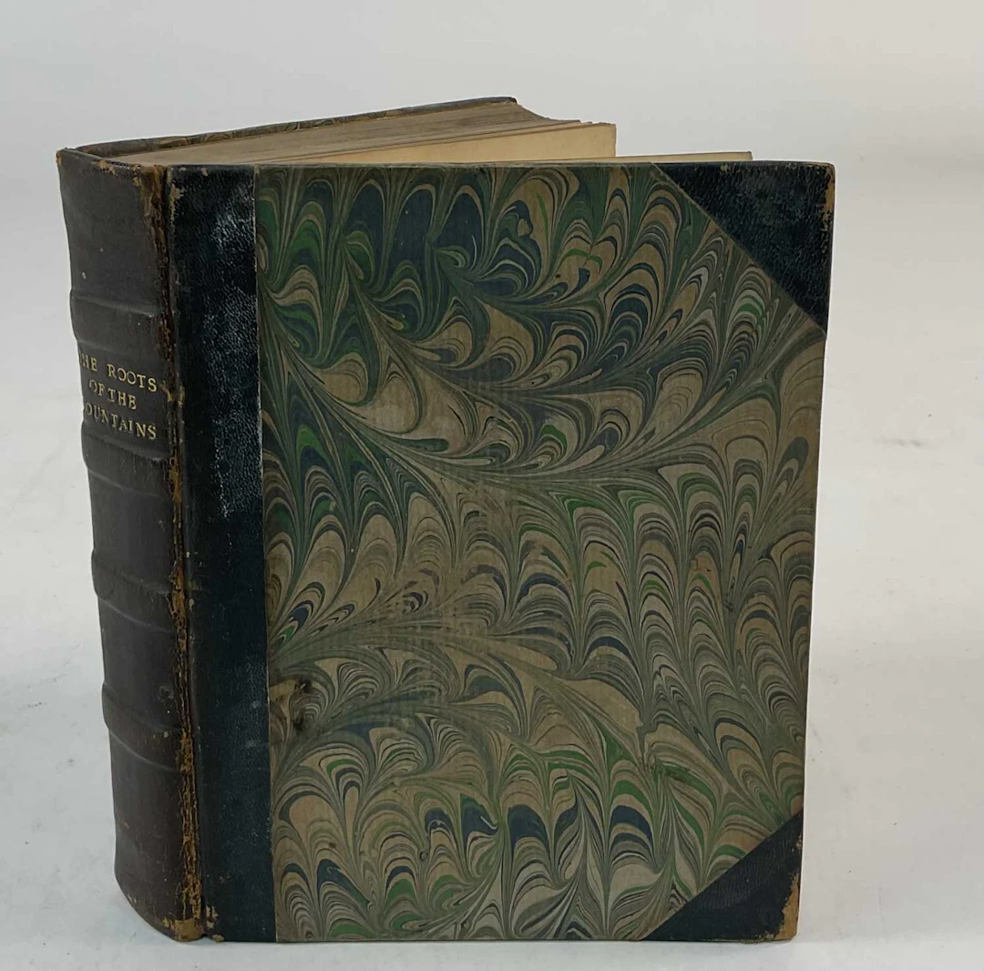 WILLIAM MORRIS; Roots of the Mountains wherein is told...