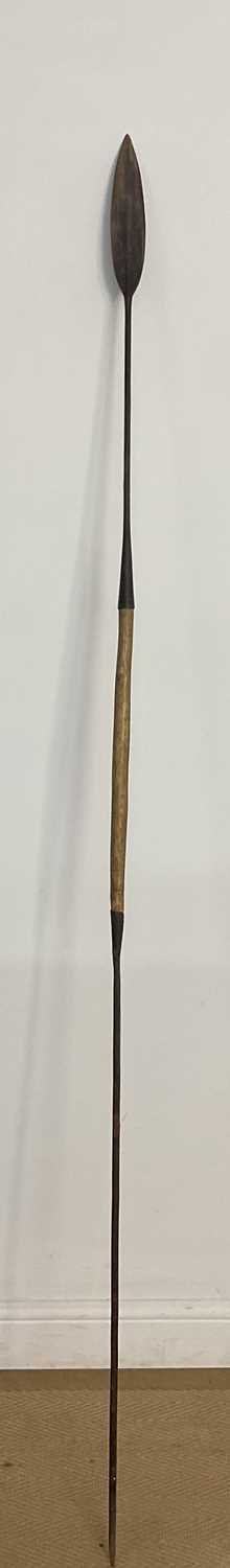A Maasai warrior's spear