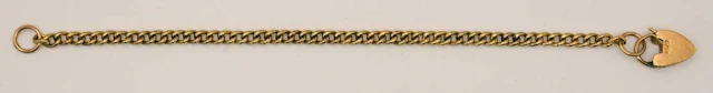An 18ct yellow gold flat Cuban link bracelet