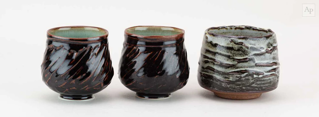 ALEX SHIMWELL (born 1980); a stoneware chawan with...