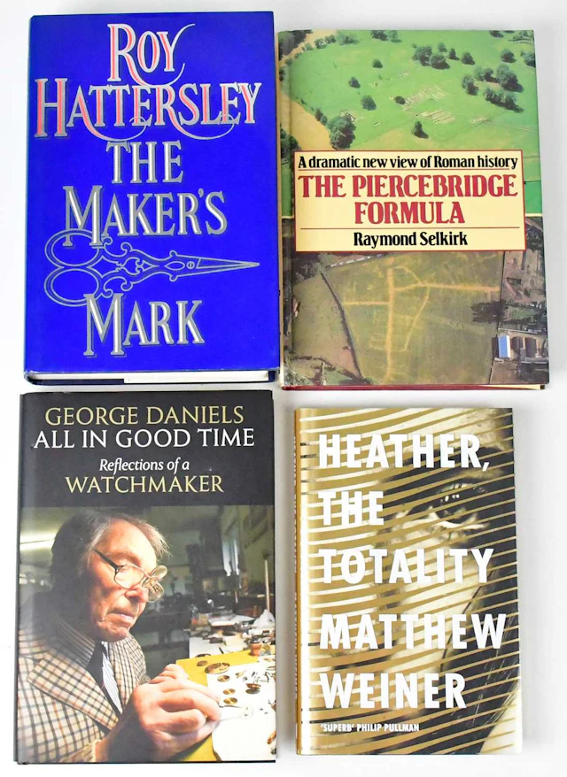 A mixed lot of signed and other books