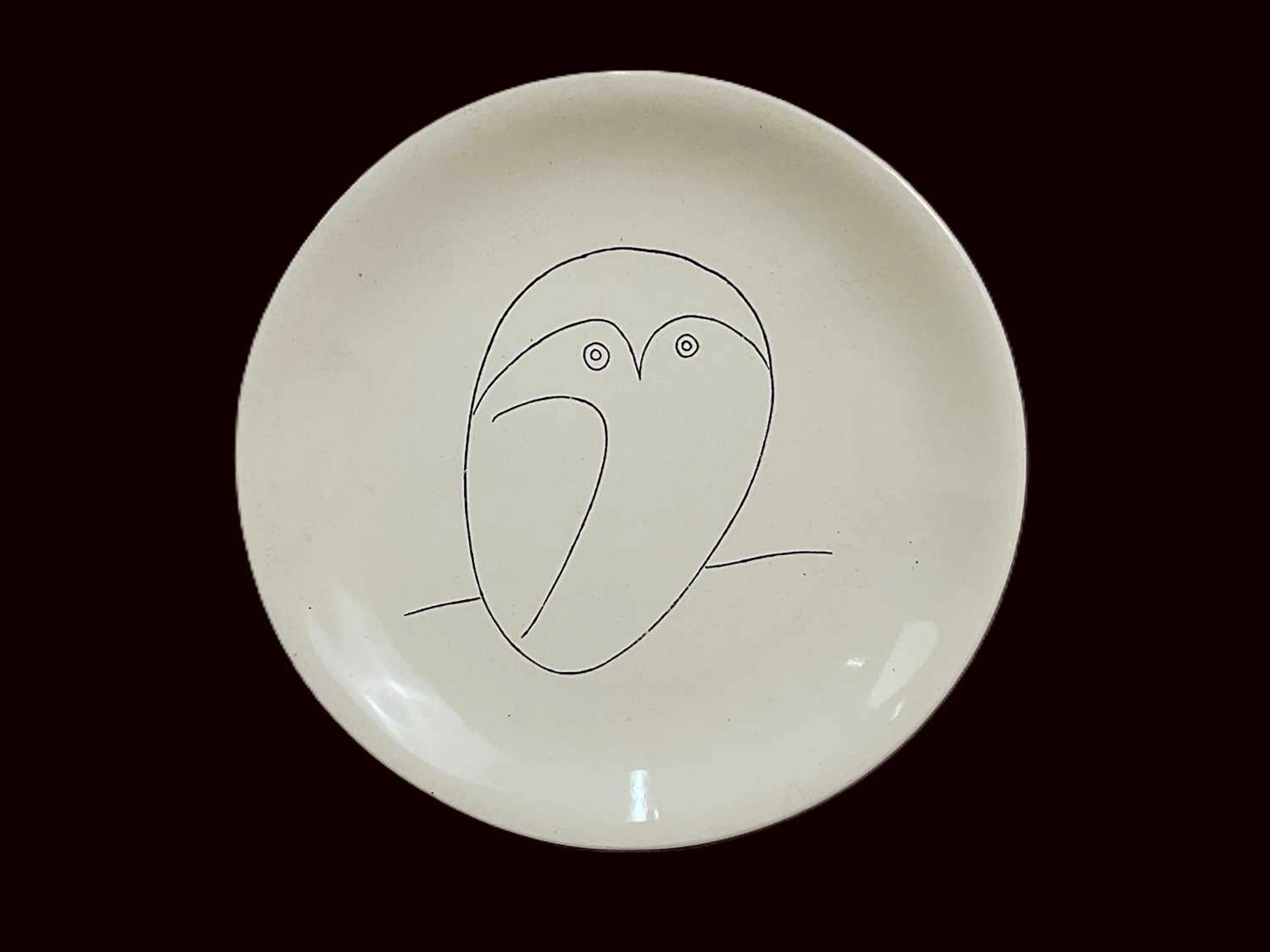 PABLO PICASSO (1881-1973) FOR SALINS OF FRANCE; a ceramic...