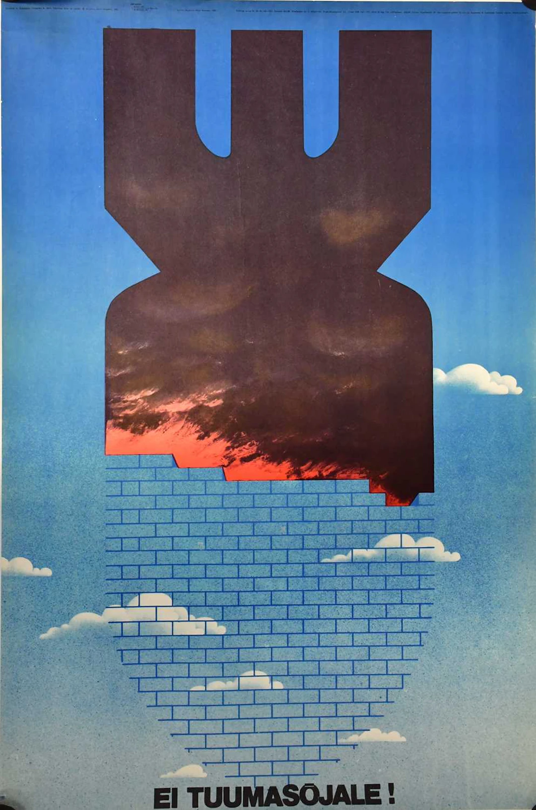 A vintage Russian Soviet era propaganda poster