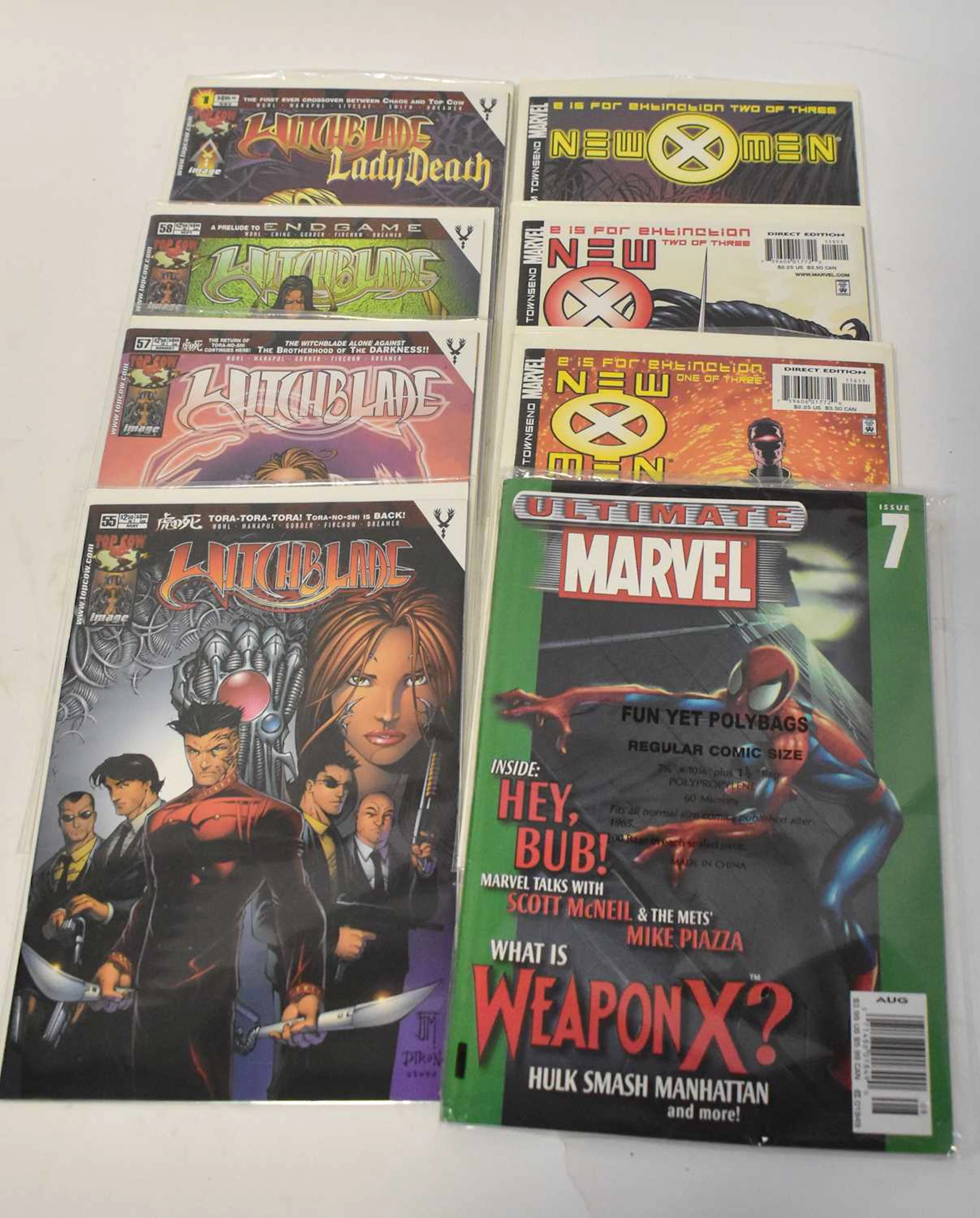 Various comics to include Ultimate Marvel issue 7