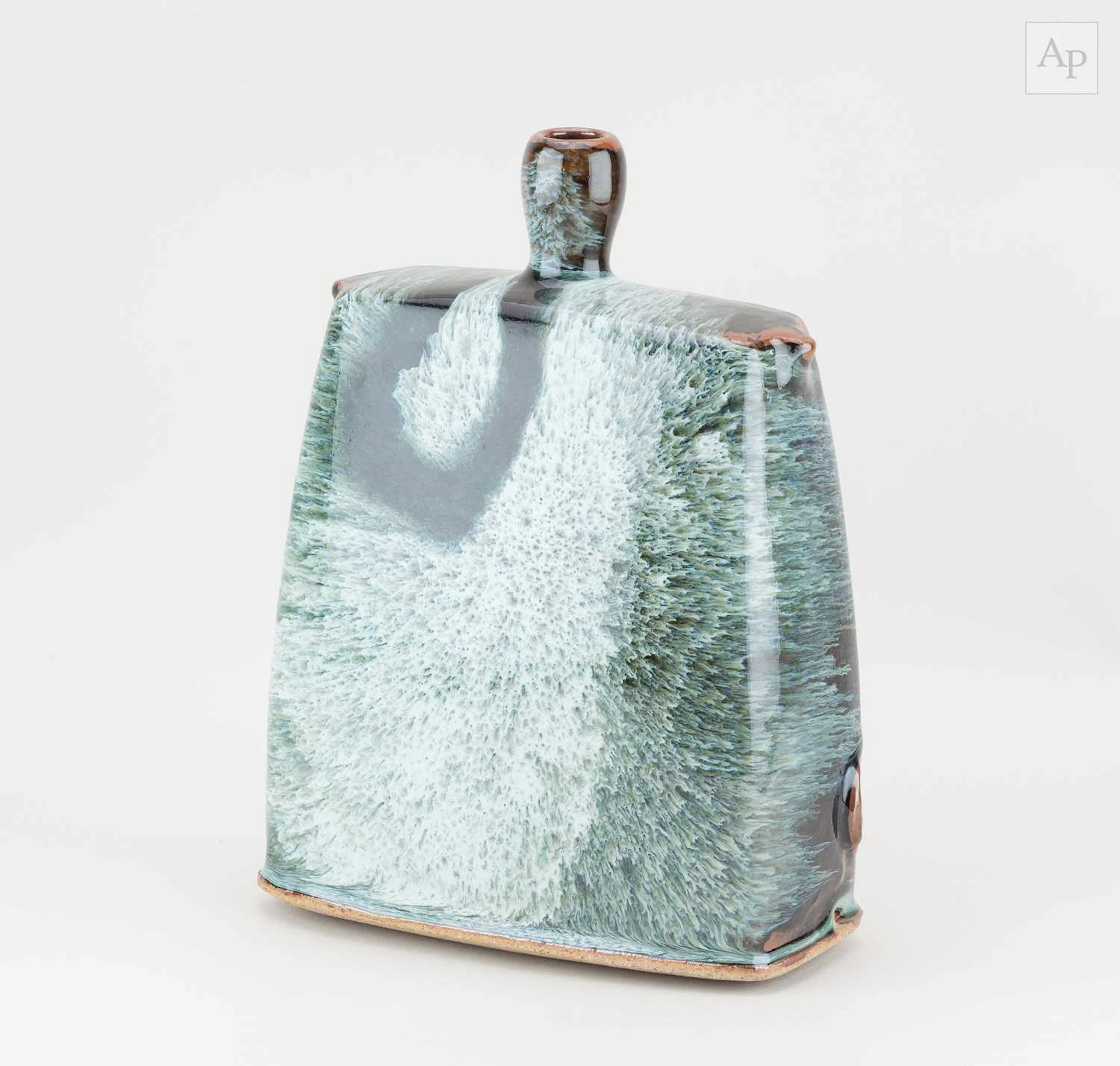 JAMES HAKE (born 1979); a medium rectangular stoneware...