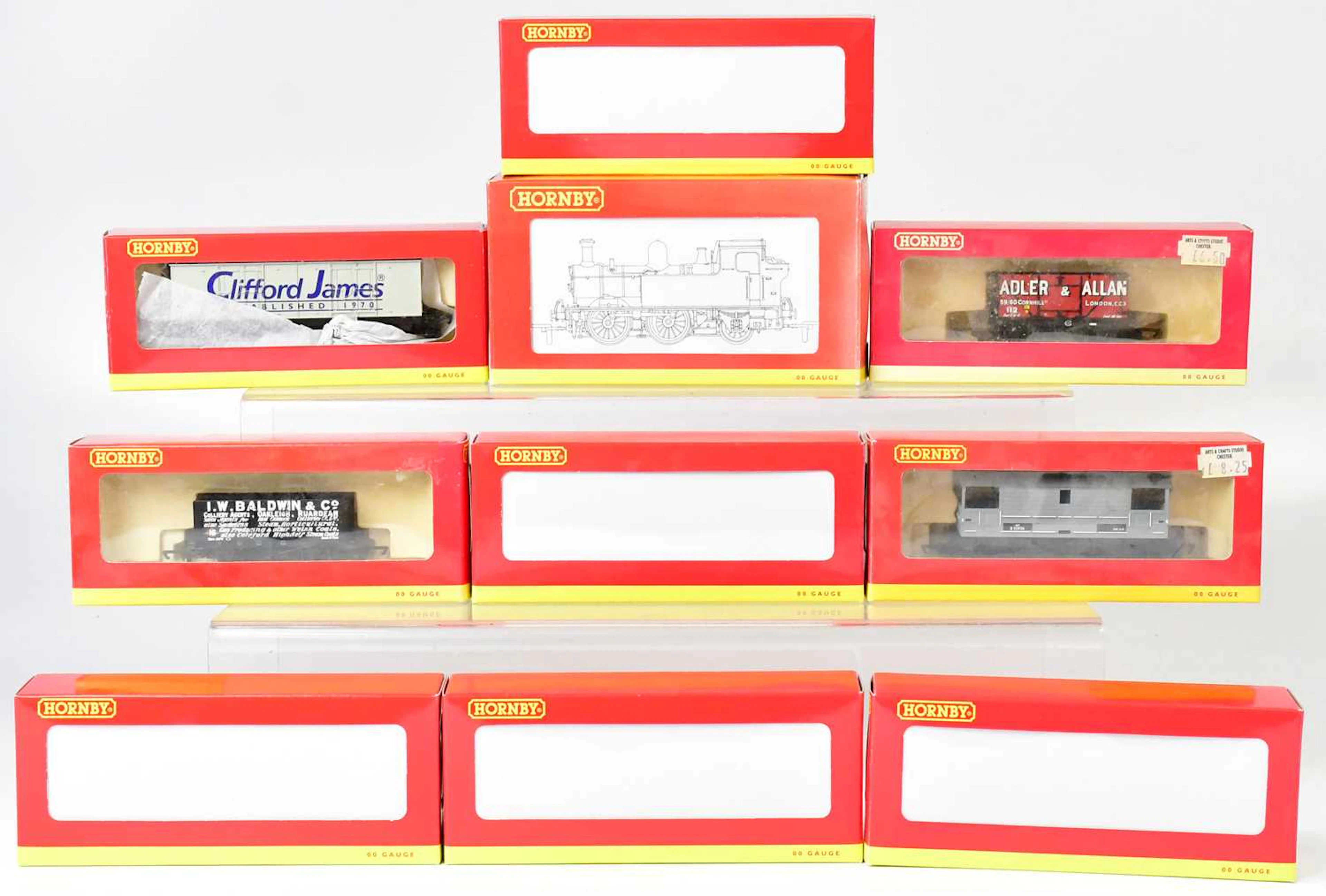 HORNBY; model railway boxed items