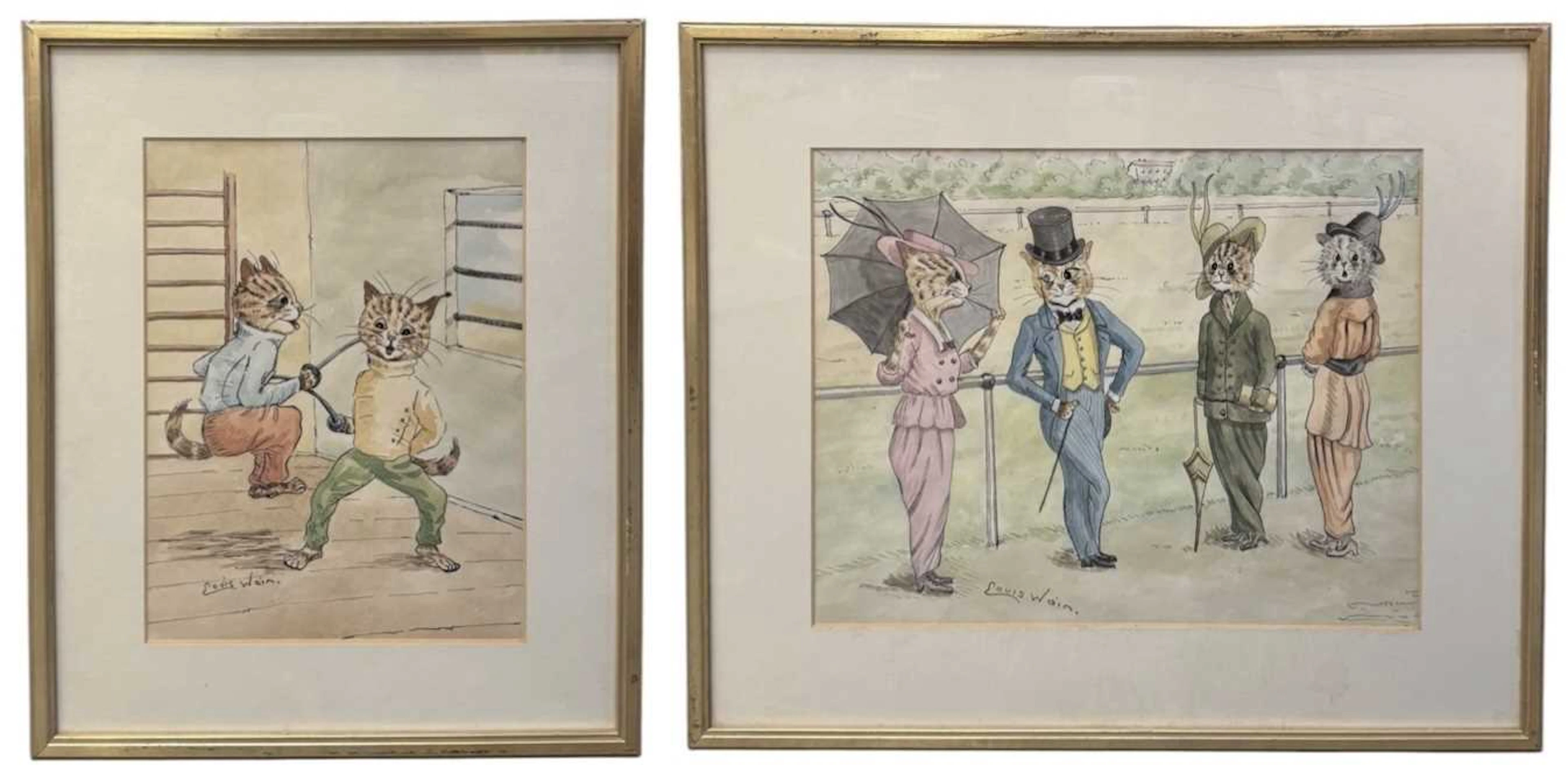 IN THE MANNER OF LOUIS WILLIAM WAIN (British