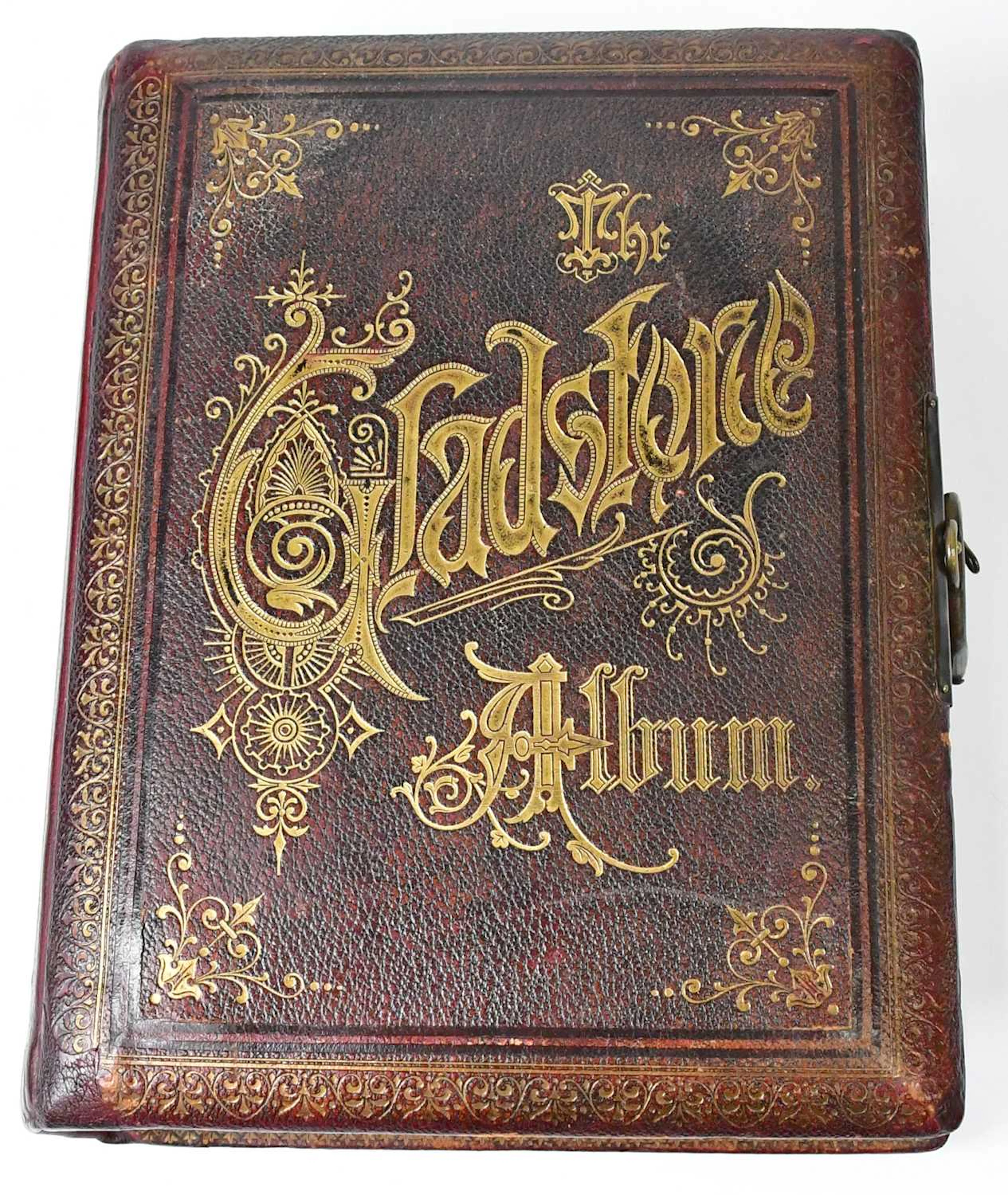 A Victorian musical photograph album