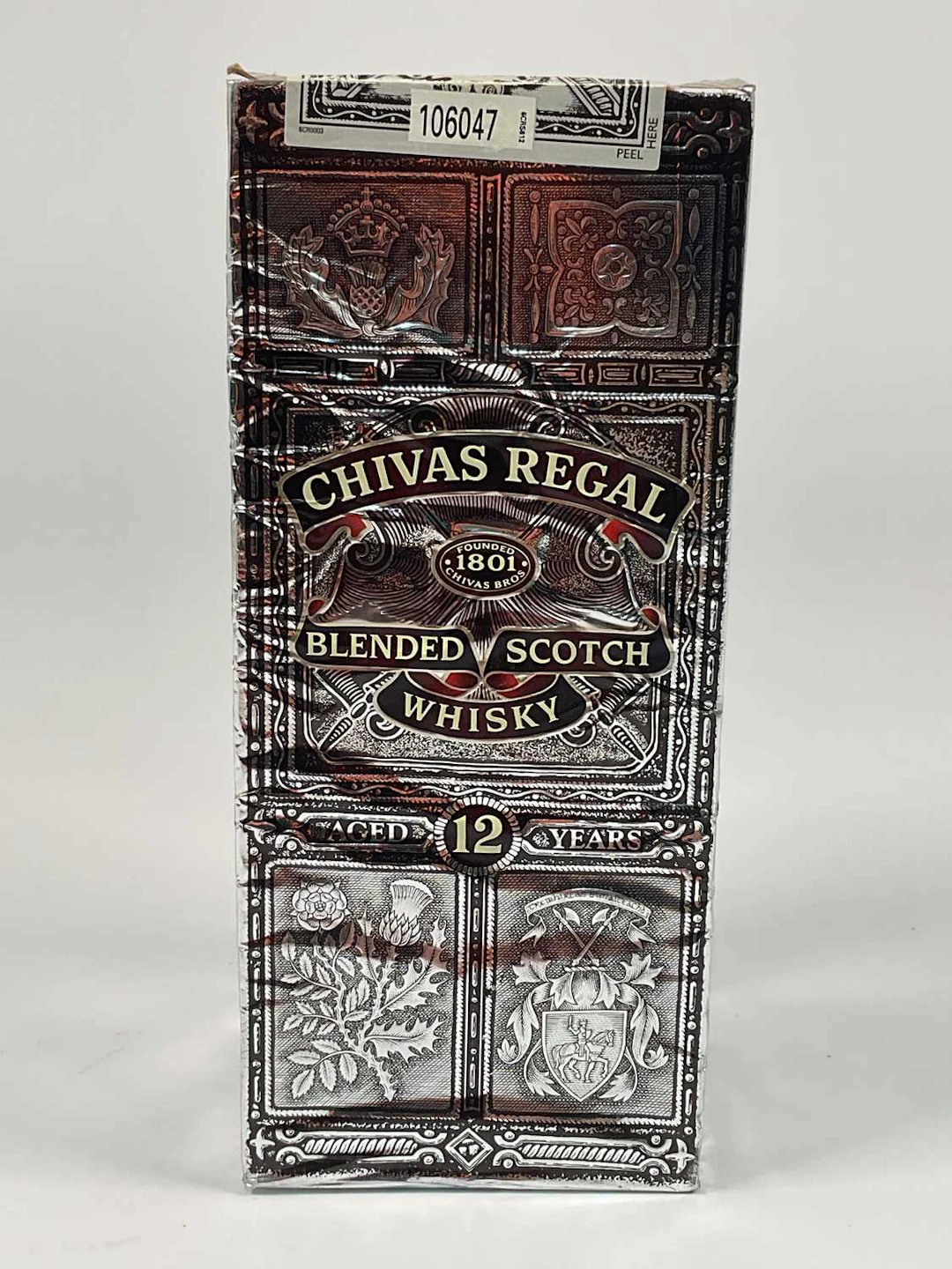 WHISKY; a bottle of Chivas Regal 12 year old Scotch whisky