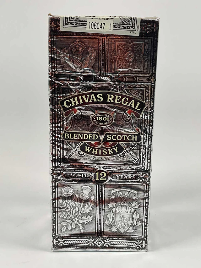 WHISKY; a bottle of Chivas Regal 12 year old Scotch whisky