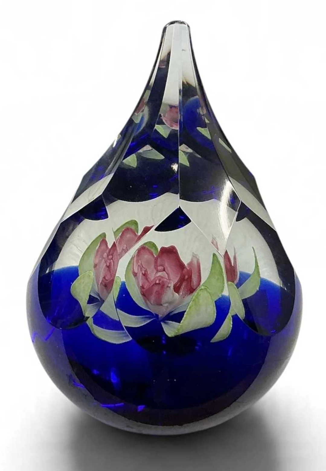 COLIN TERRIS FOR CAITHNESS; a limited edition magnum sized glass paperweight