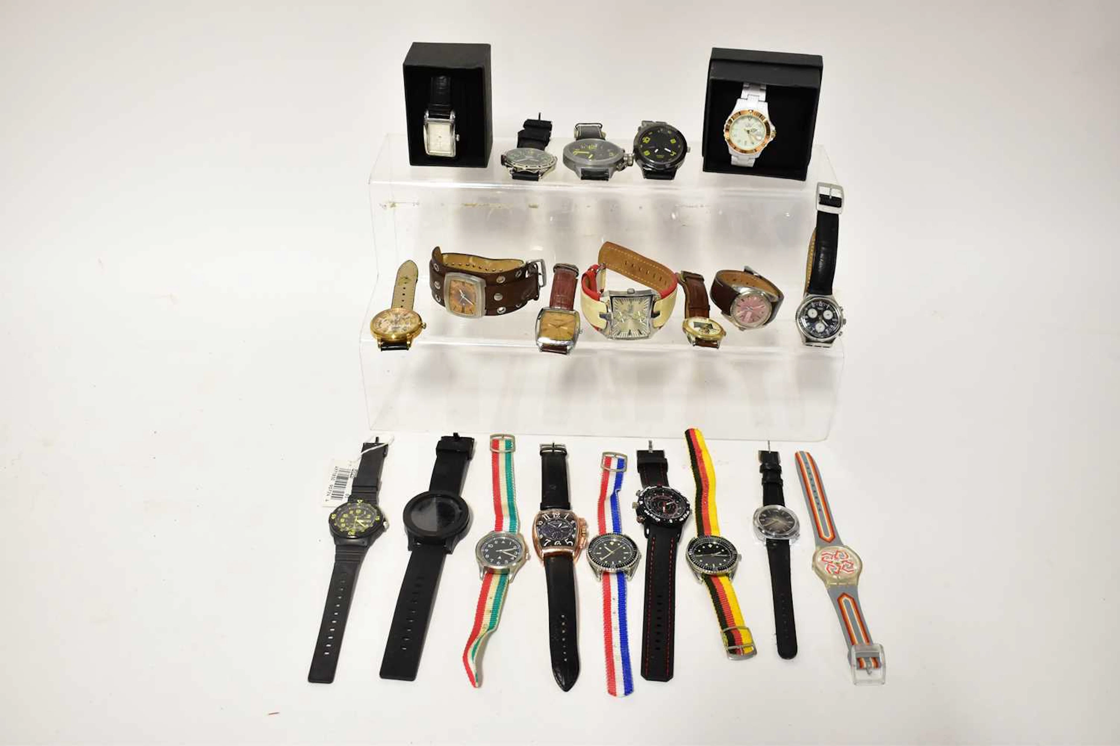 Twenty various wristwatches