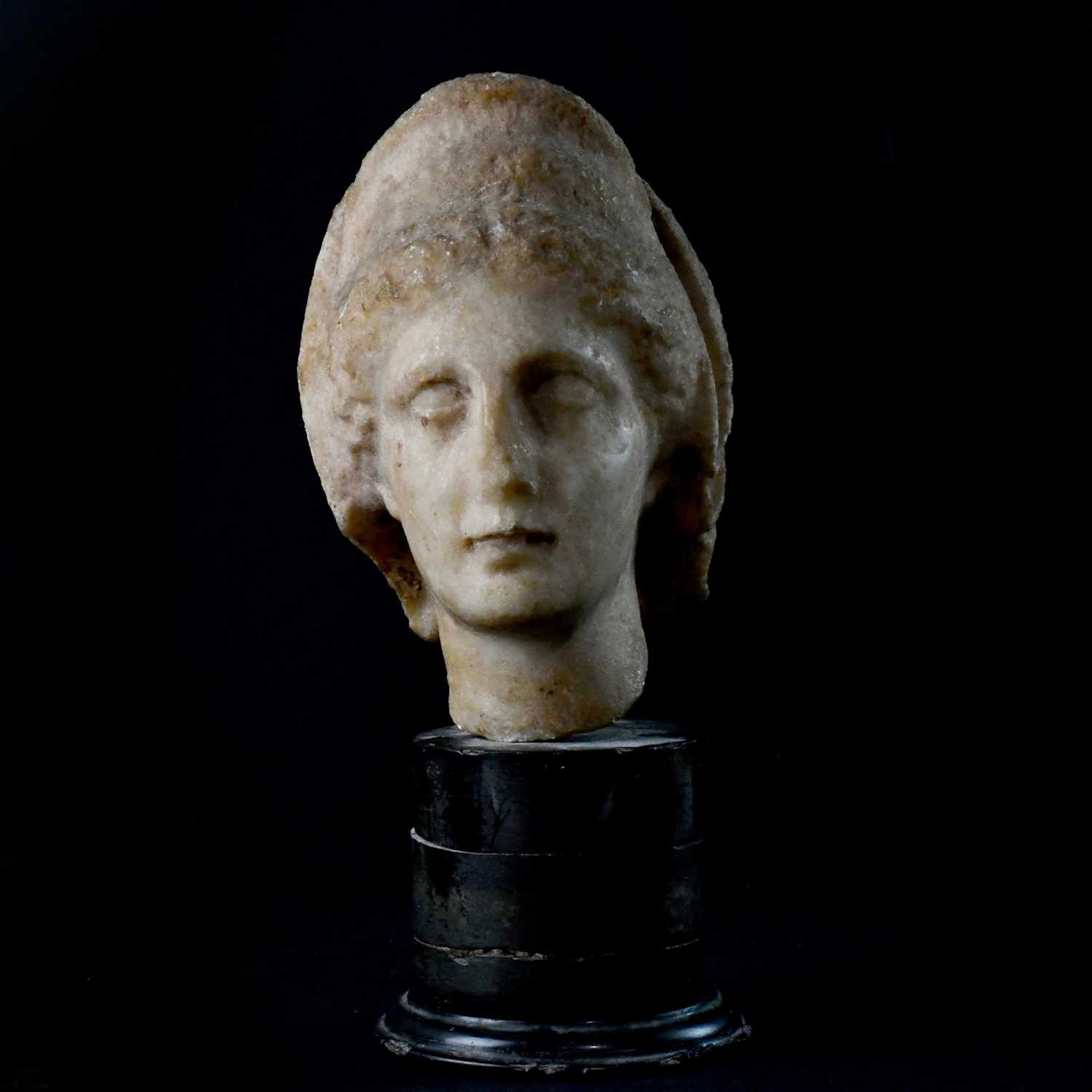 A Roman carved marble bust