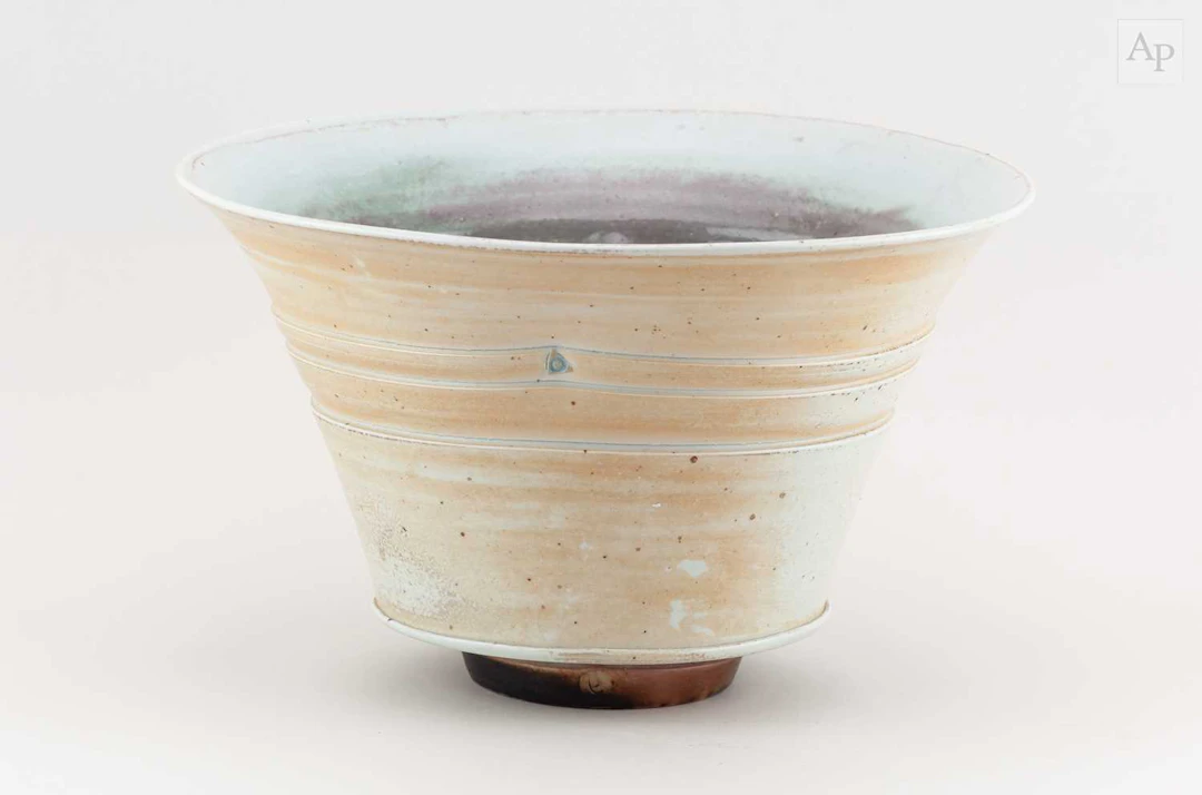 JACK DOHERTY (born 1948); a large deep porcelain bowl...
