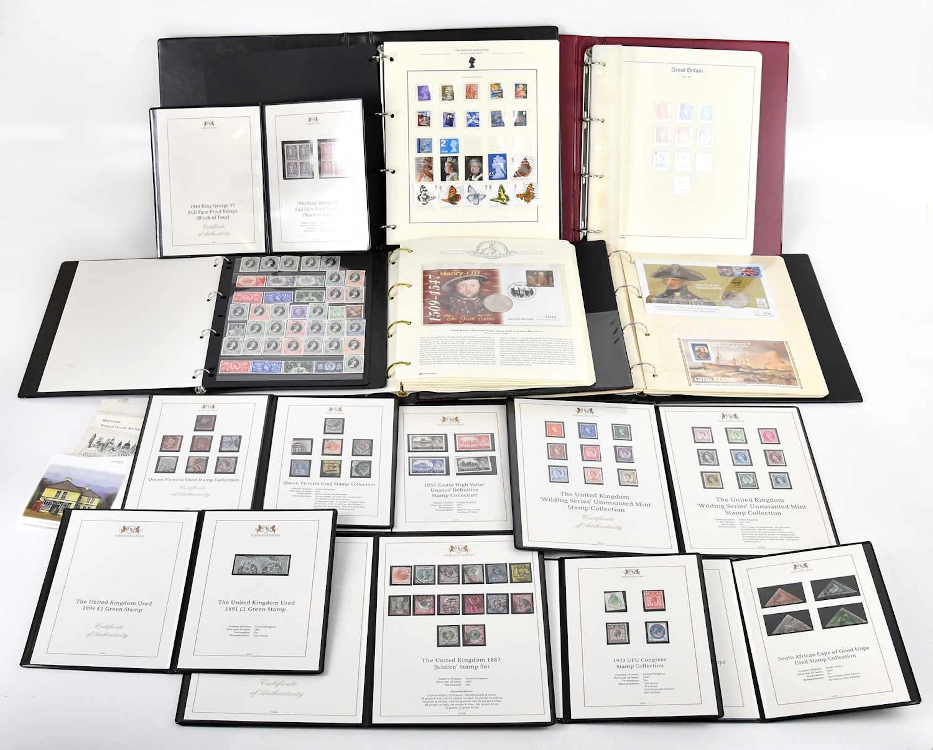 WORLD; including nine Harrington & Byrne folders...