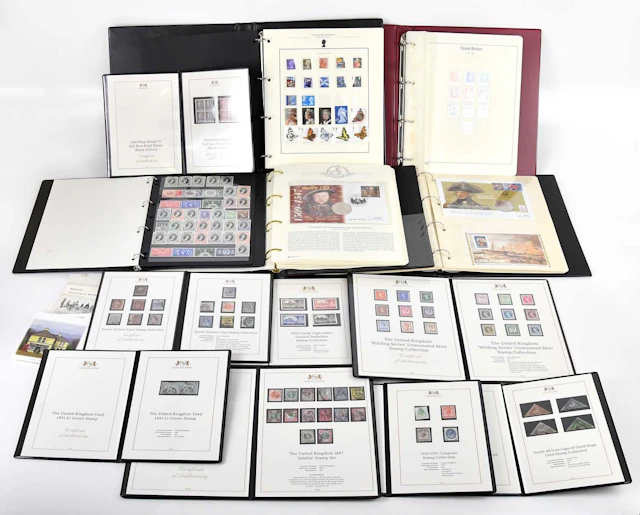 WORLD; including nine Harrington & Byrne folders...