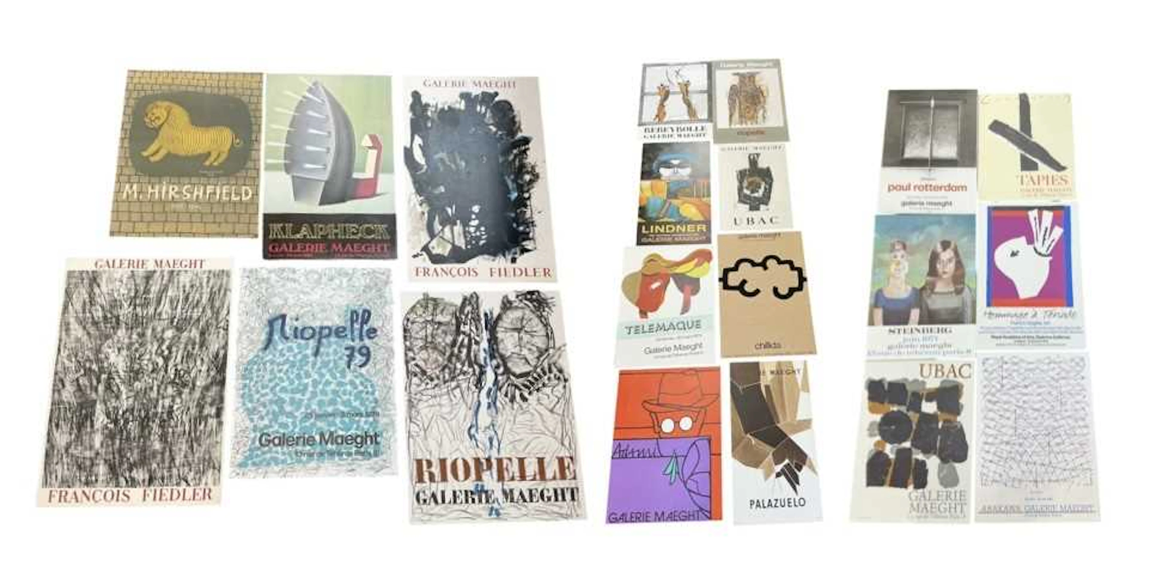 A collection of approximately twenty vintage Galerie...