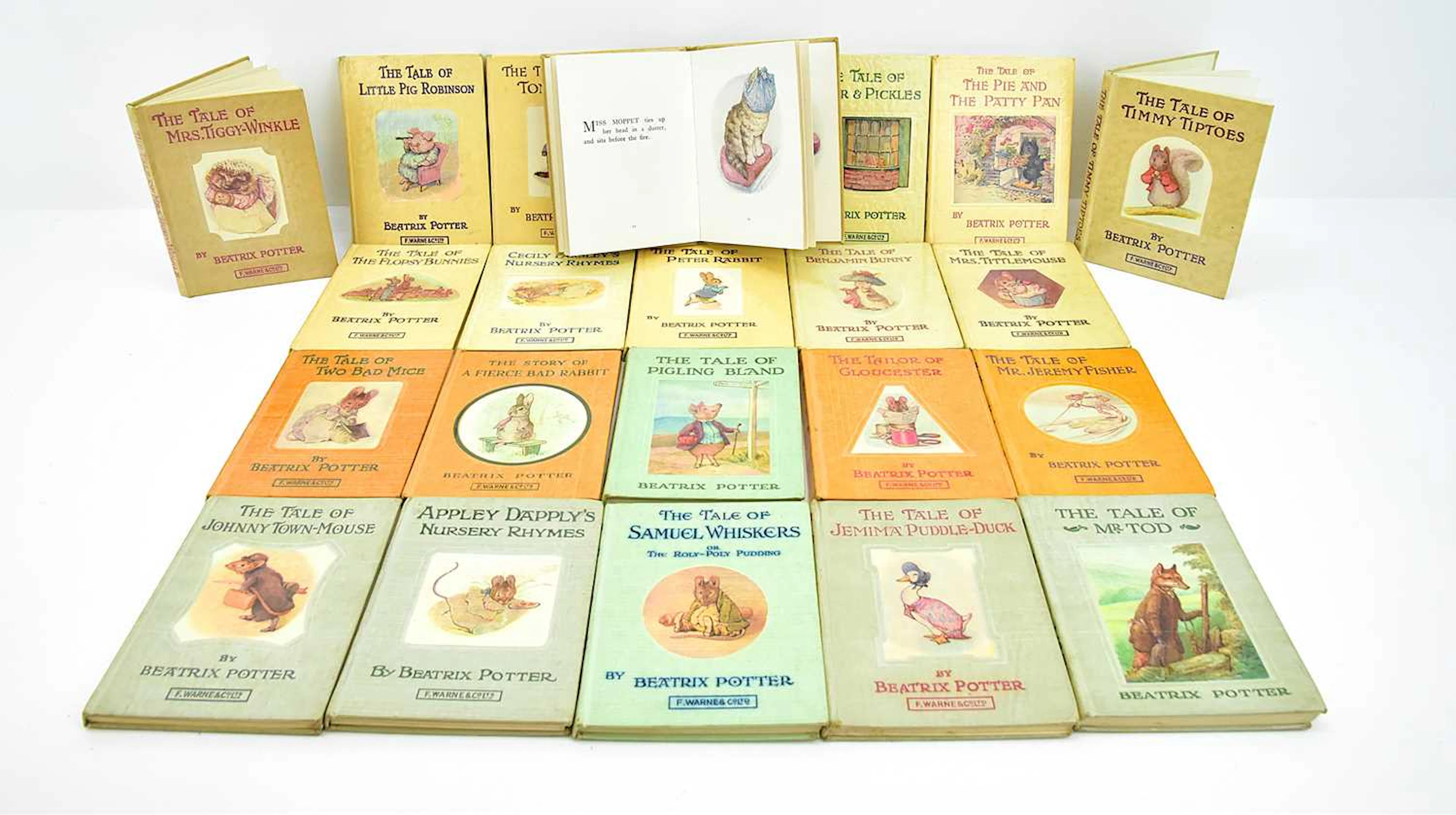 BEATRIX POTTER; a collection of twenty-three children's books